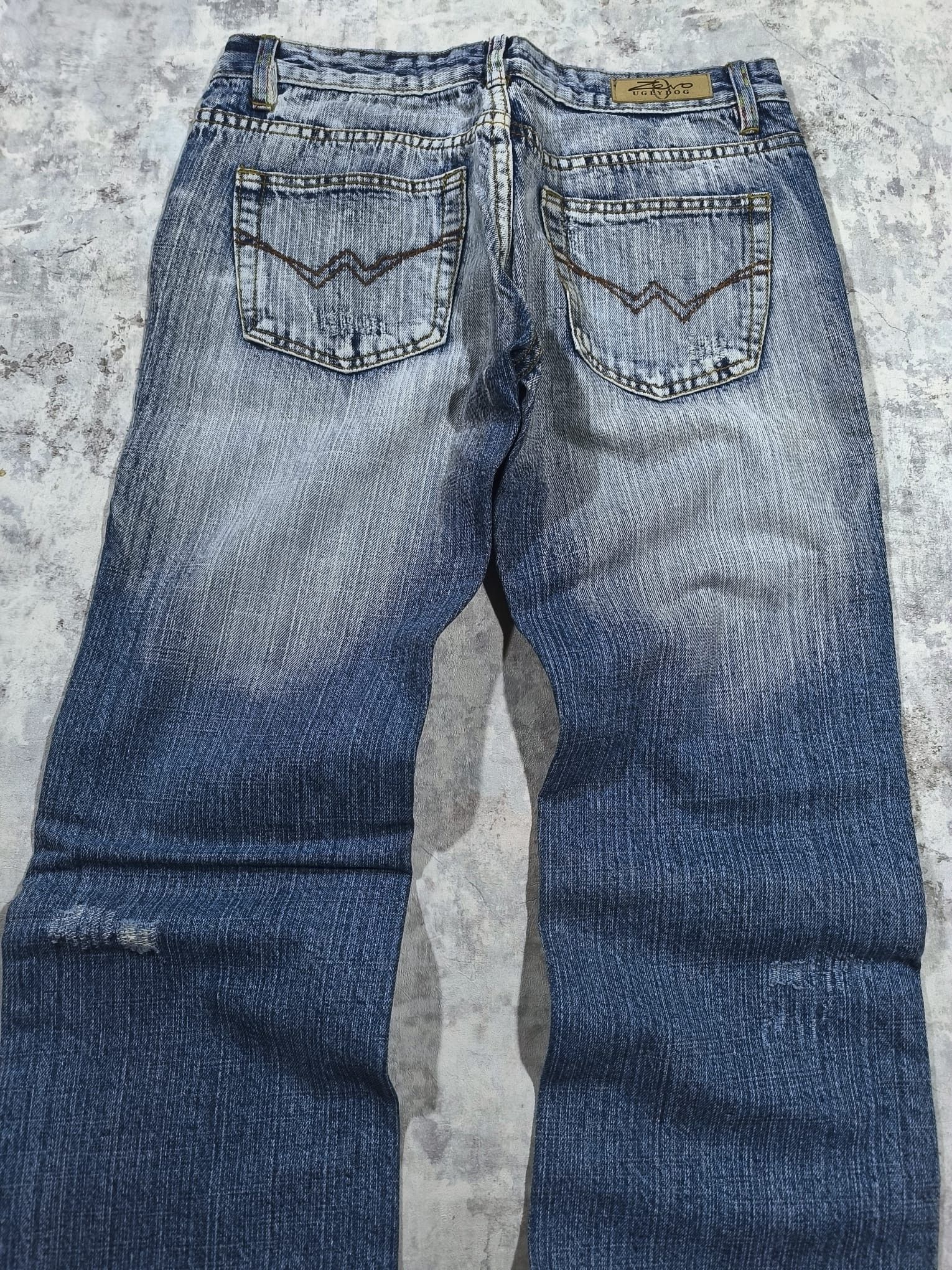 Hysteric Glamour faded flare lowrise distressed jeans Size 30" / US 8 / IT 44 - 2 Thumbnail