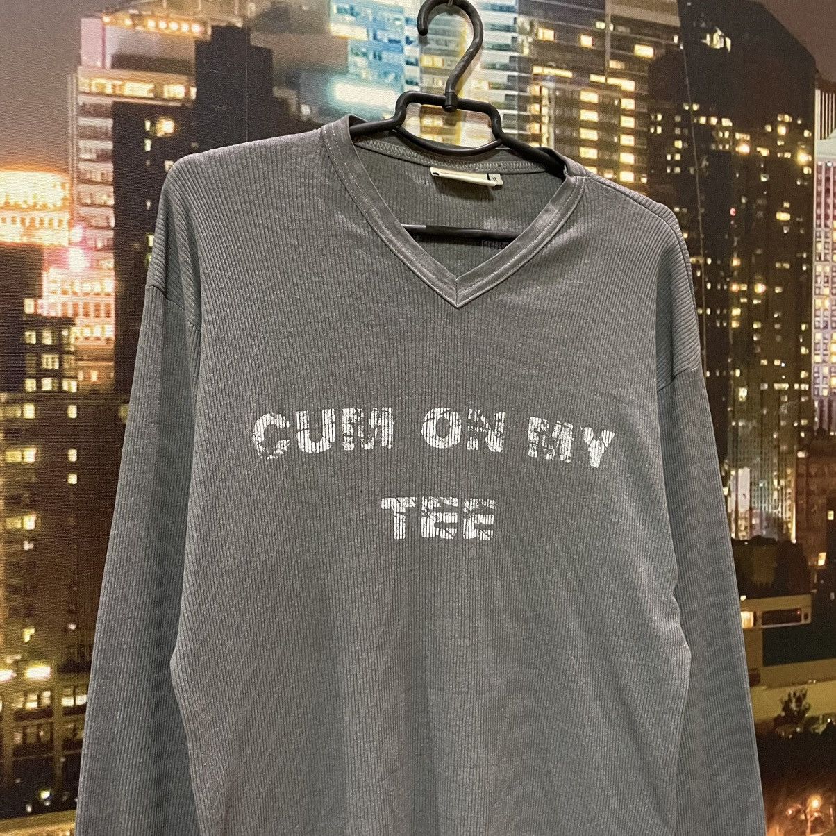 4GSELLER VINTAGE 90S CUM ON MY TEE FUNNY BAND ROCK PORN STAR TEE Y2K Size US XL / EU 56 / 4 - 2 Thumbnail