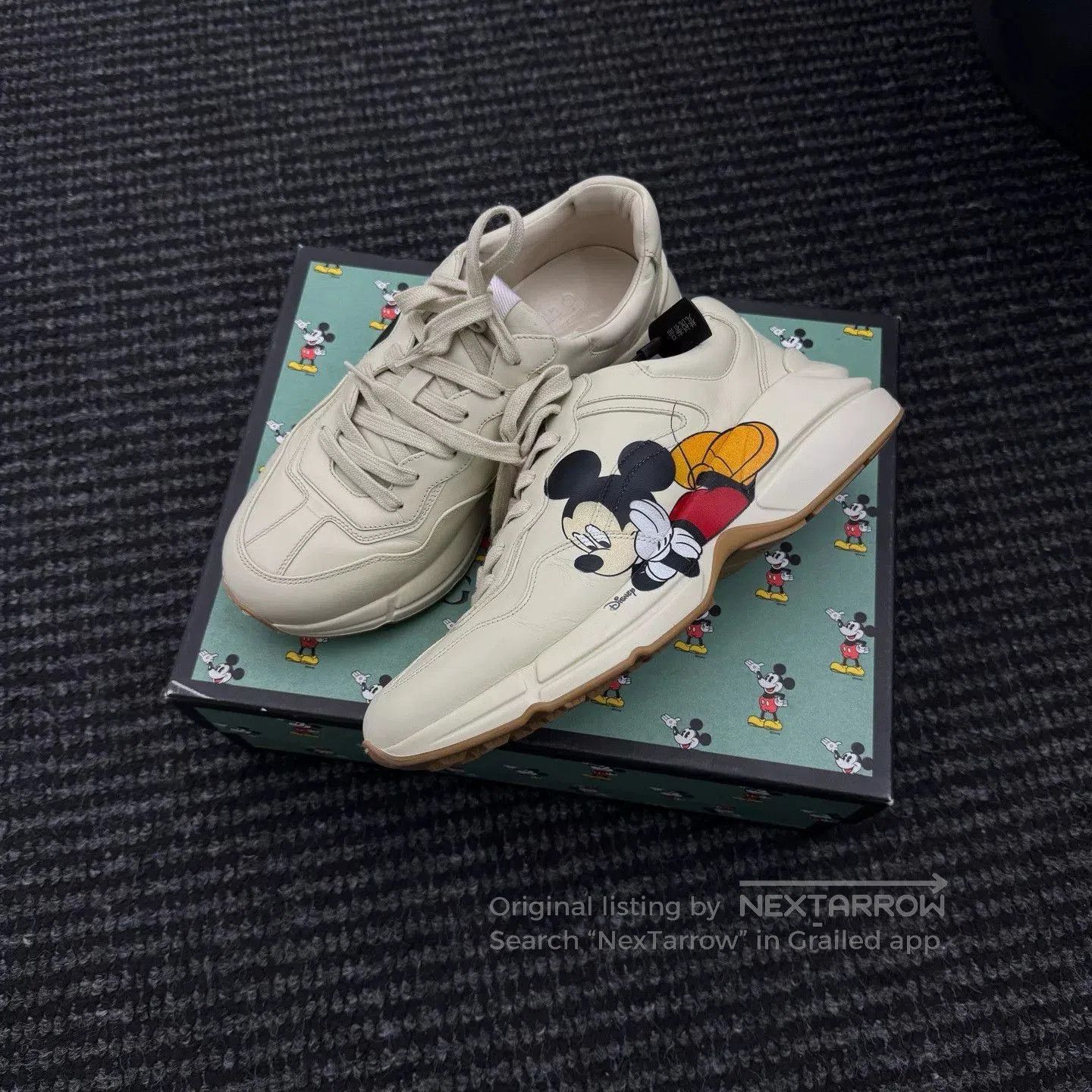 Gucci Disney x Gucci Rhyton Sneakers. Size US 9 / EU 42 - 2 Thumbnail