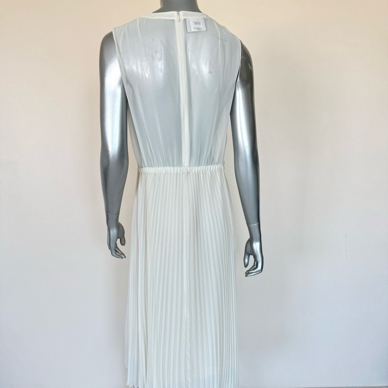 Akris AKRIS Punto women ivory dress size 8 US Retail 1950$ Size M / US 6-8 / IT 42-44 - 4 Thumbnail