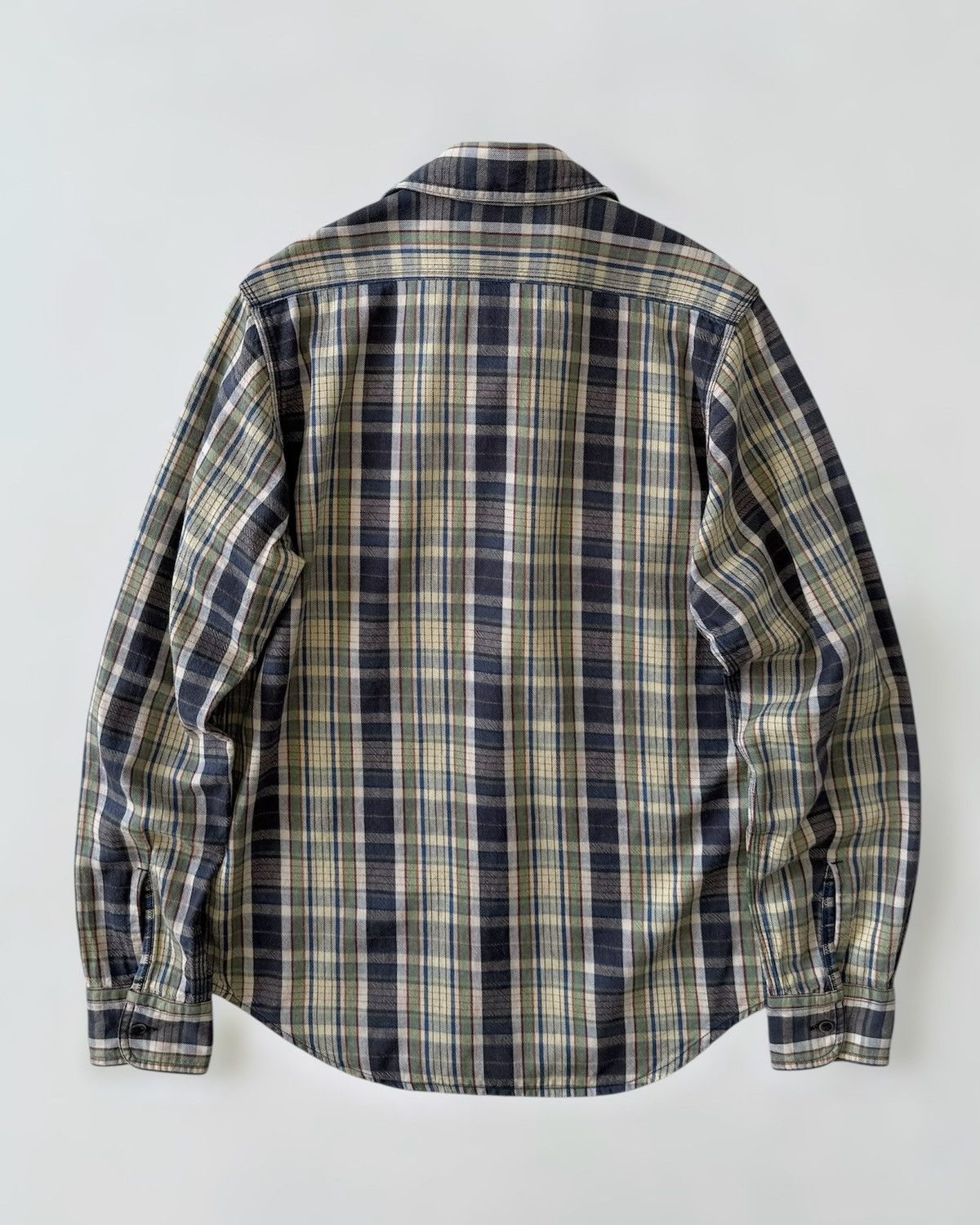 Nigel Cabourn NIGEL CABOURN CHECK REVERSIBLE SHIRT Size US M / EU 48-50 / 2 - 14 Thumbnail
