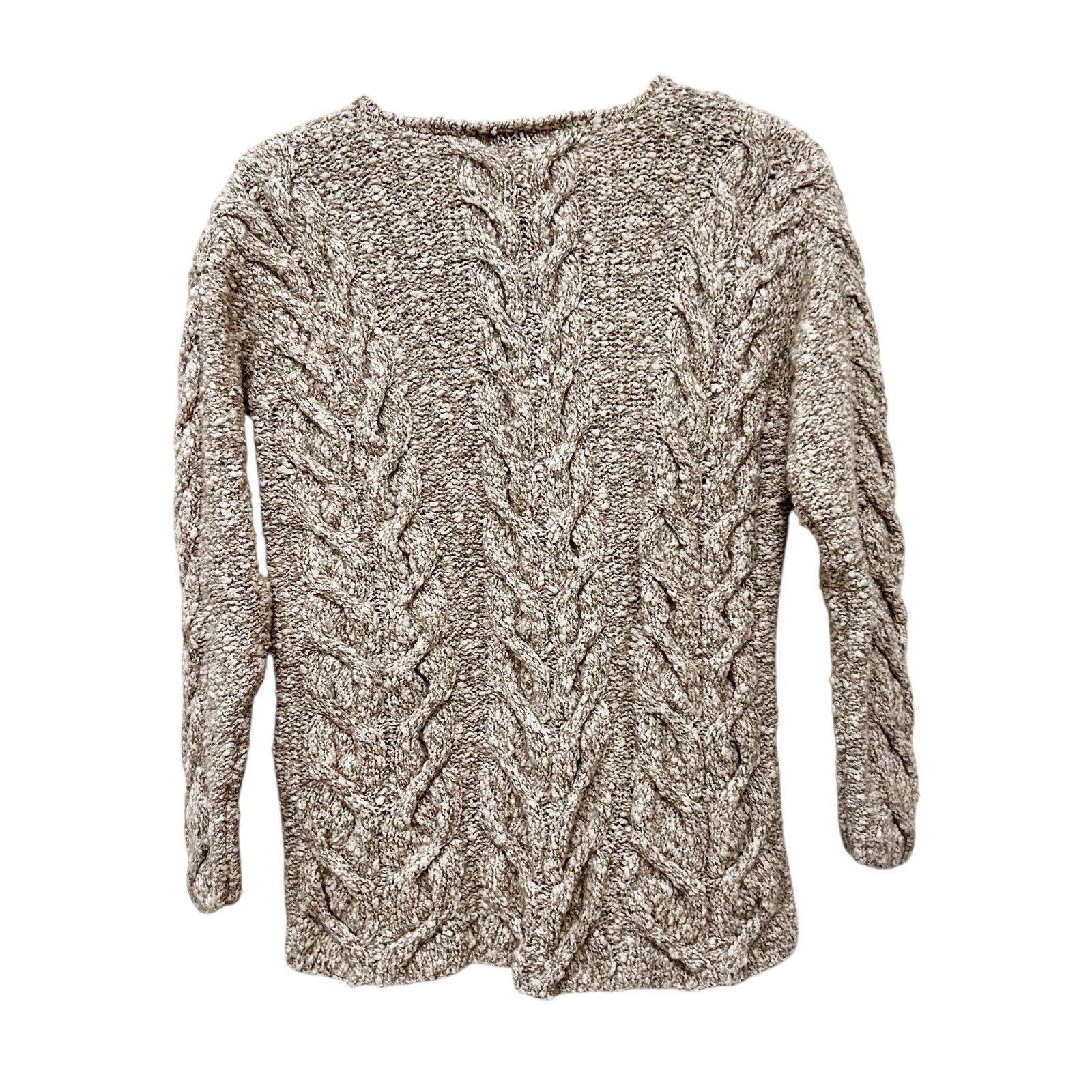 Other Vintage J. Jill Cotton Wool Knit Sweater Sz S Size S / US 4 / IT 40 - 3 Thumbnail