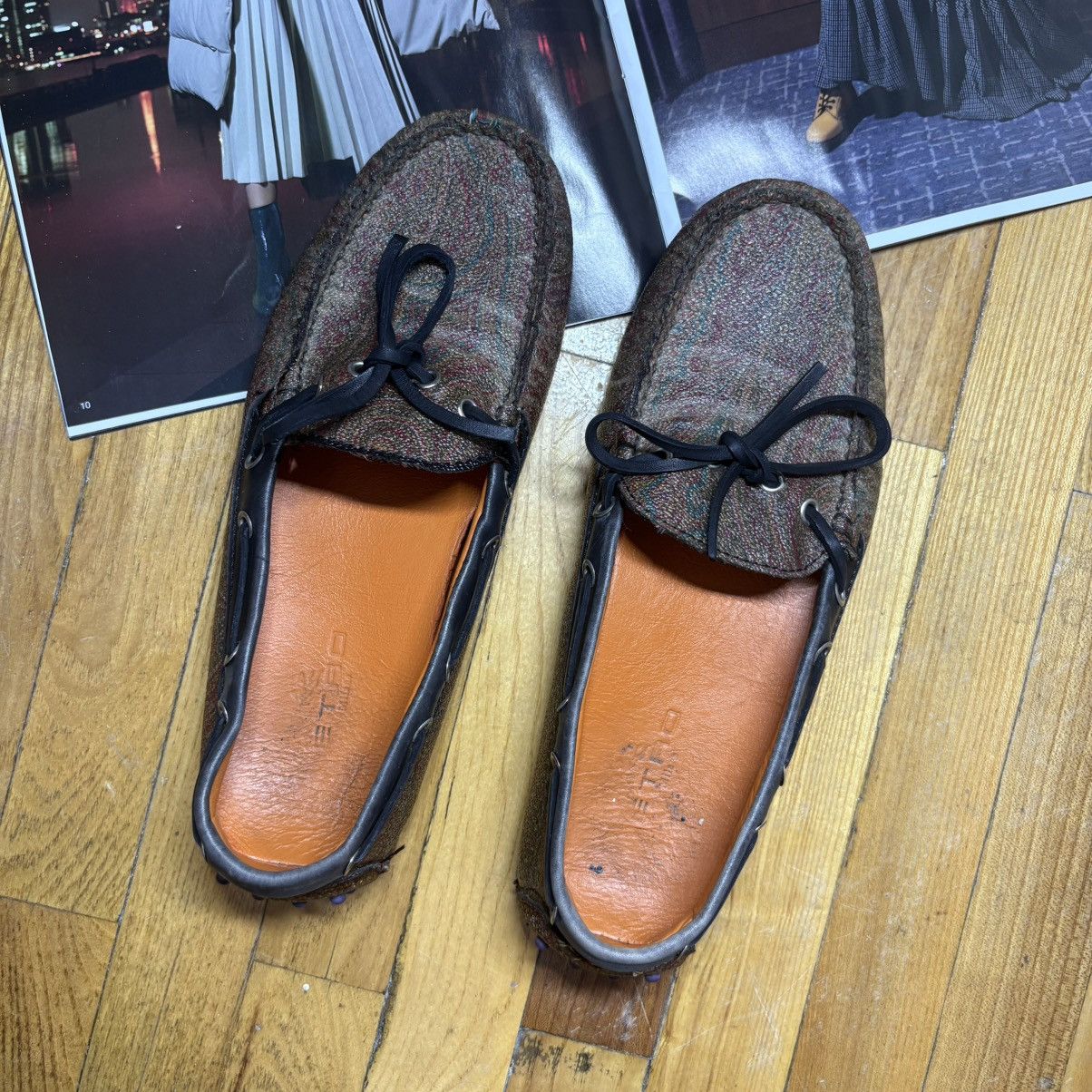 Etro Etro Slip-ons Multicolour Italian Design Shoes Size US 7 / IT 37 - 3 Thumbnail