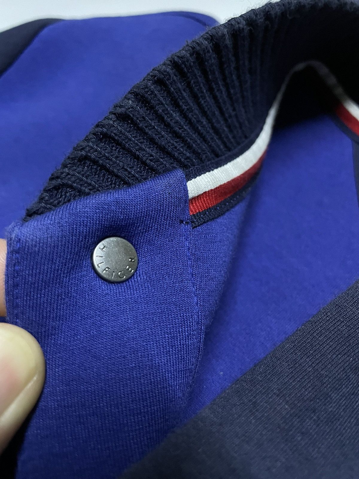 Tommy Hilfiger × Tommy Jeans × Vintage Tommy Hilfiger Varsity Scuba sample Biglogo jacket Size US M / EU 48-50 / 2 - 10 Thumbnail