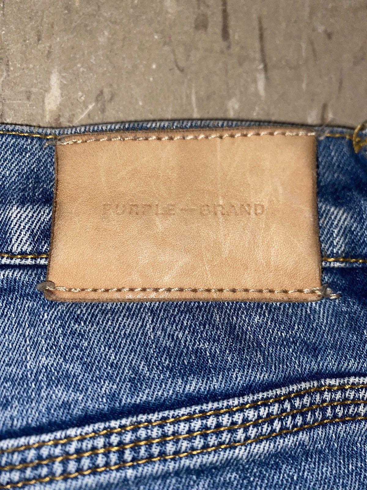 Purple Brand Blue with a foggy white purple jeans Size US 31 - 4 Thumbnail