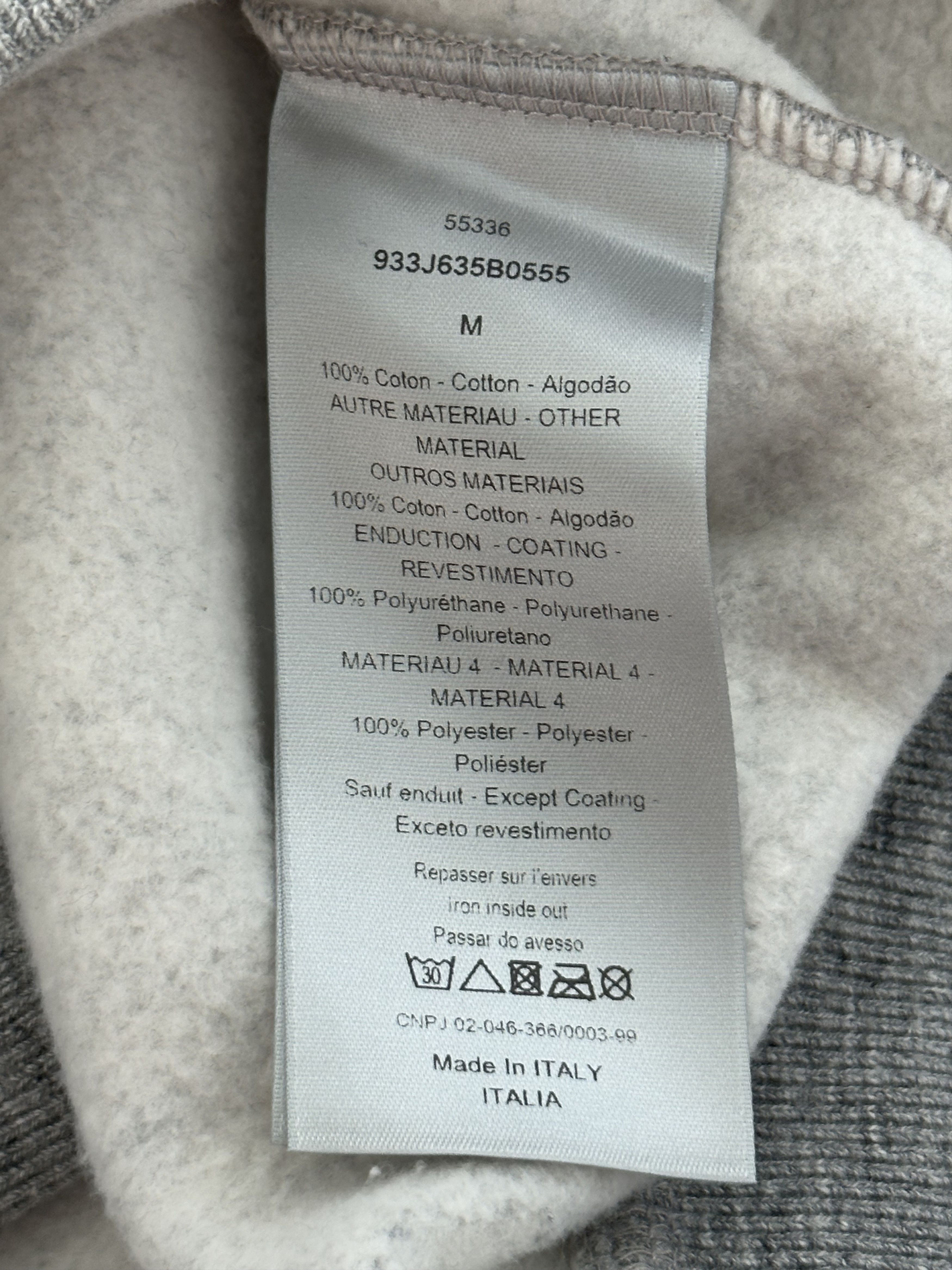 Dior Dior Sorayama Grey Dinosaur Logo Sweater Size US M / EU 48-50 / 2 - 4 Thumbnail