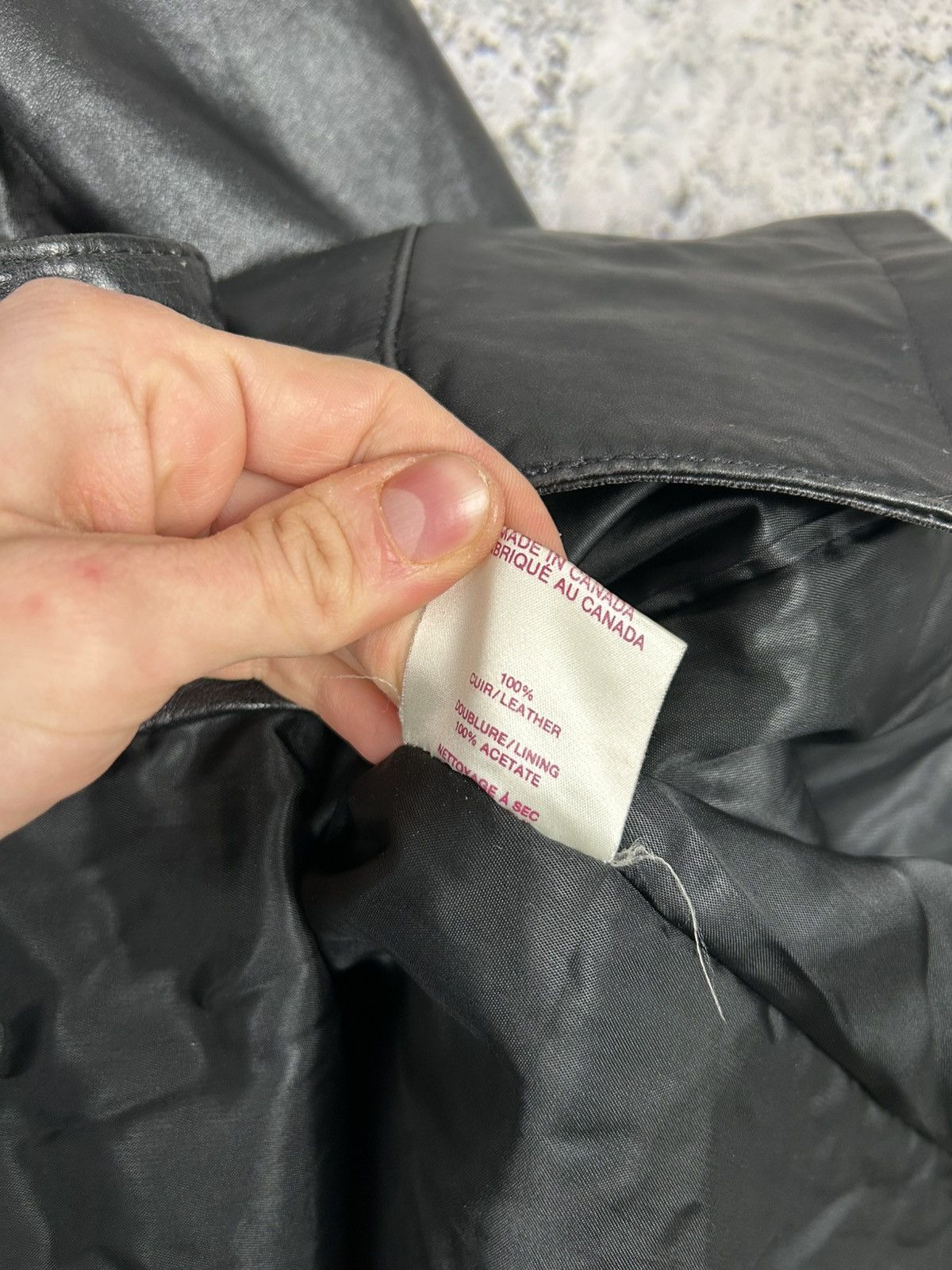 Genuine Leather Vintage Avant Garde Genuine Leather Coat Grunge Goth Punk Size US L / EU 52-54 / 3 - 6 Thumbnail