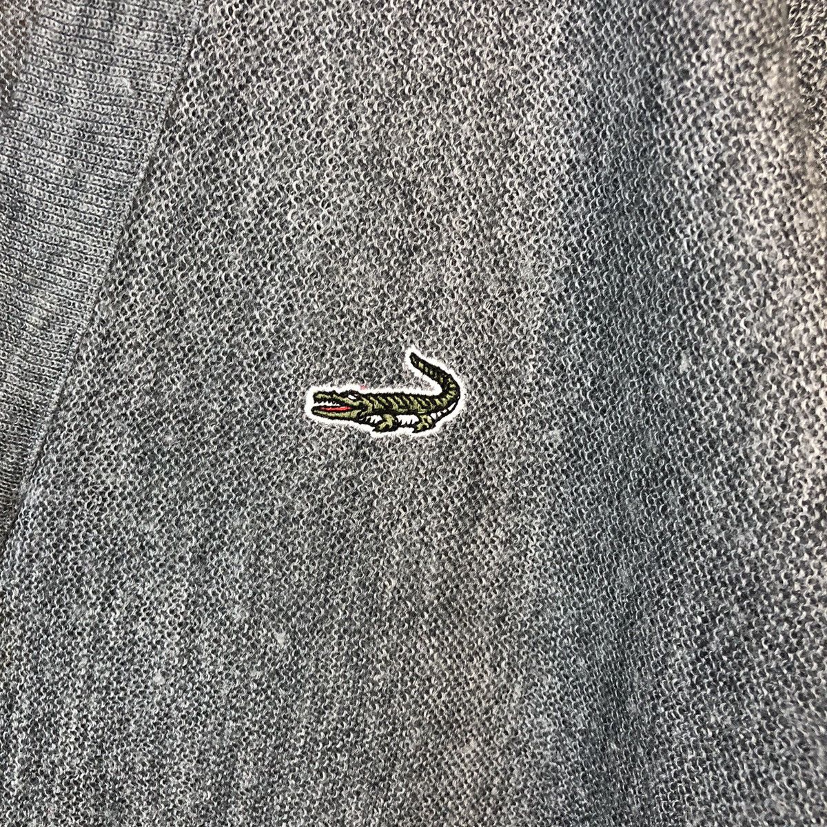 Japanese Brand DL Crocodille vintage Gray Cardigan Knitwear #C604 Size US M / EU 48-50 / 2 - 9 Thumbnail