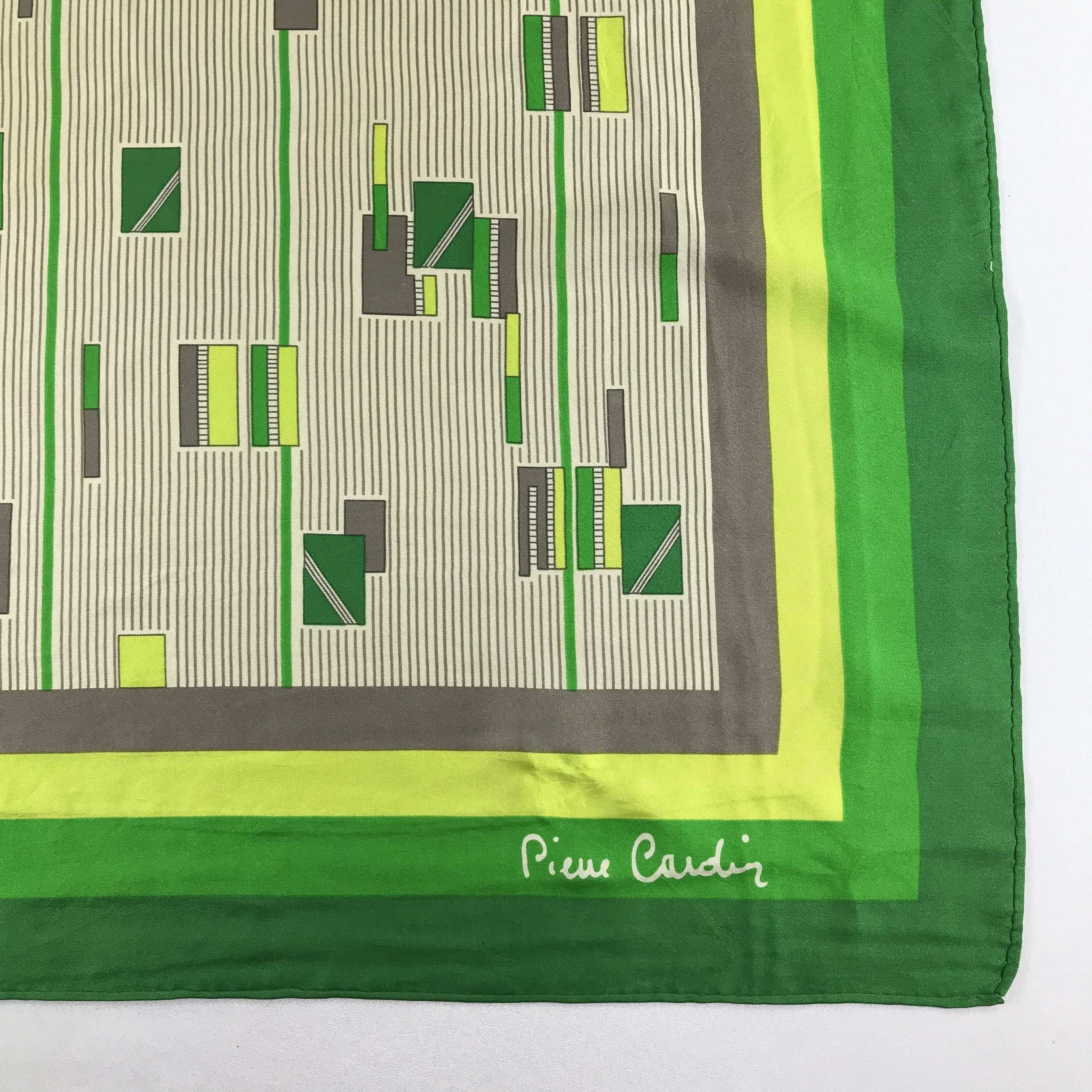 Pierre Cardin Vintage Pierre Cardin Silk Scarf Size ONE SIZE - 4 Thumbnail
