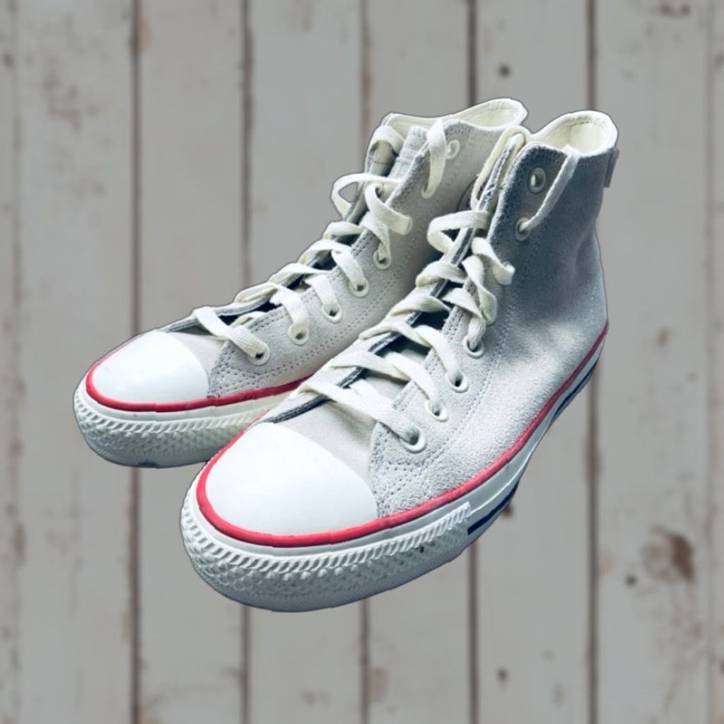 Converse Converse Chuck Taylor All Star Pro Gray Suede High Top Skate Shoes Sz 8M/10W Mens Sneaker Size US M / EU 48-50 / 2 - 1 Thumbnail