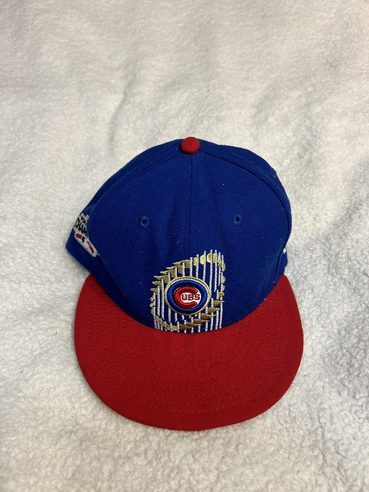 MLB × New Era 2016 World Series Champions Chicago Cubs Fitted Size 7 1/2 Size ONE SIZE - 1 Thumbnail