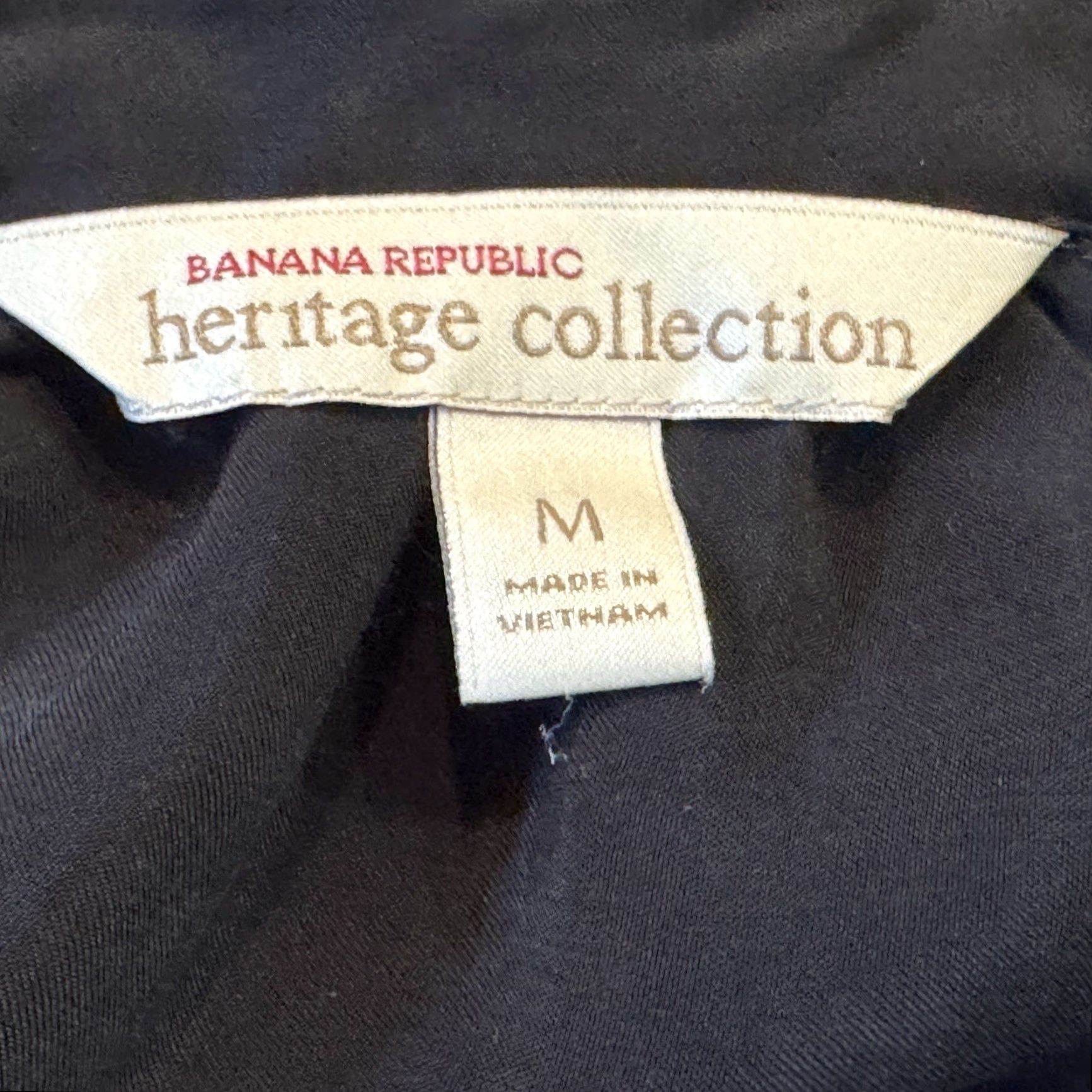 Banana Republic Banana Republic Blouson Shirt Dress Size Medium Black Long Sleeve Crew Neck Elastic Waist Cupro Size M / US 6-8 / IT 42-44 - 7 Thumbnail