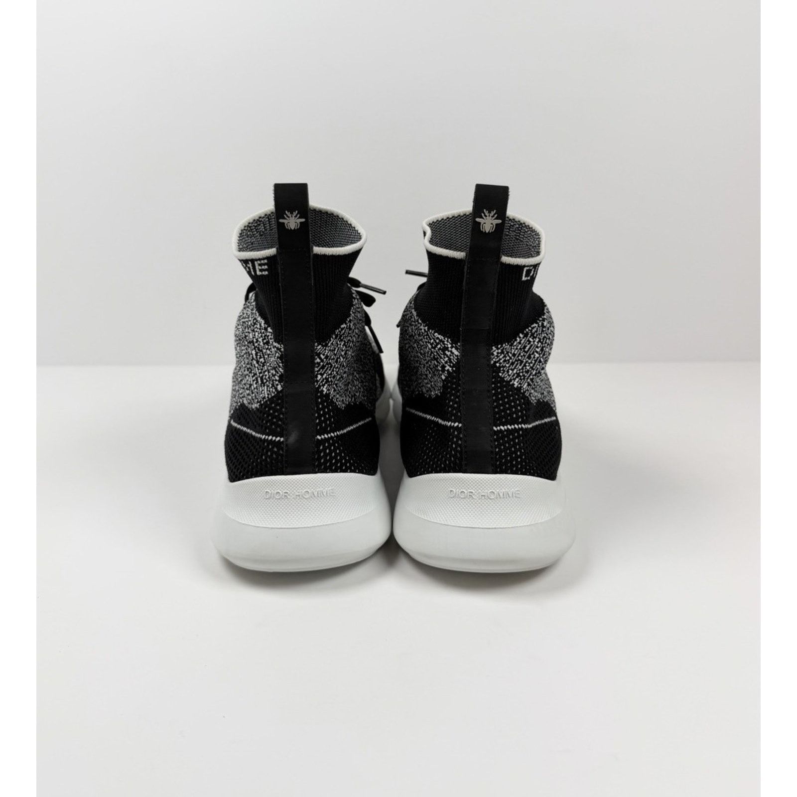 Dior Size 45EU/12US - Dior B21 Black Sock High Top Sneakers Size US 12 / EU 45 - 5 Thumbnail