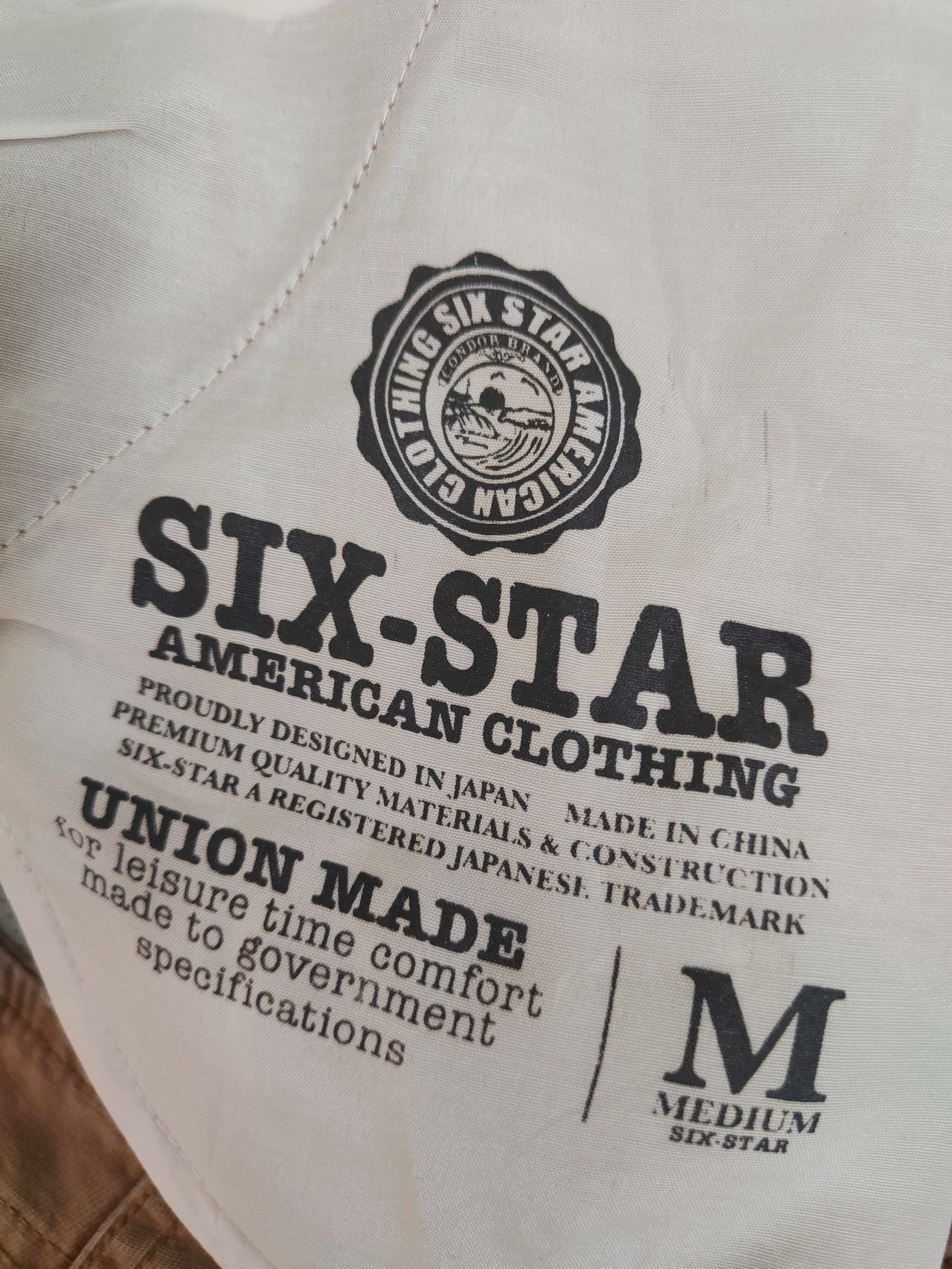 Japanese Brand Six-Star Beige Multipocket Tactical Cargo Pants #S1258 Size US 31 - 16 Thumbnail