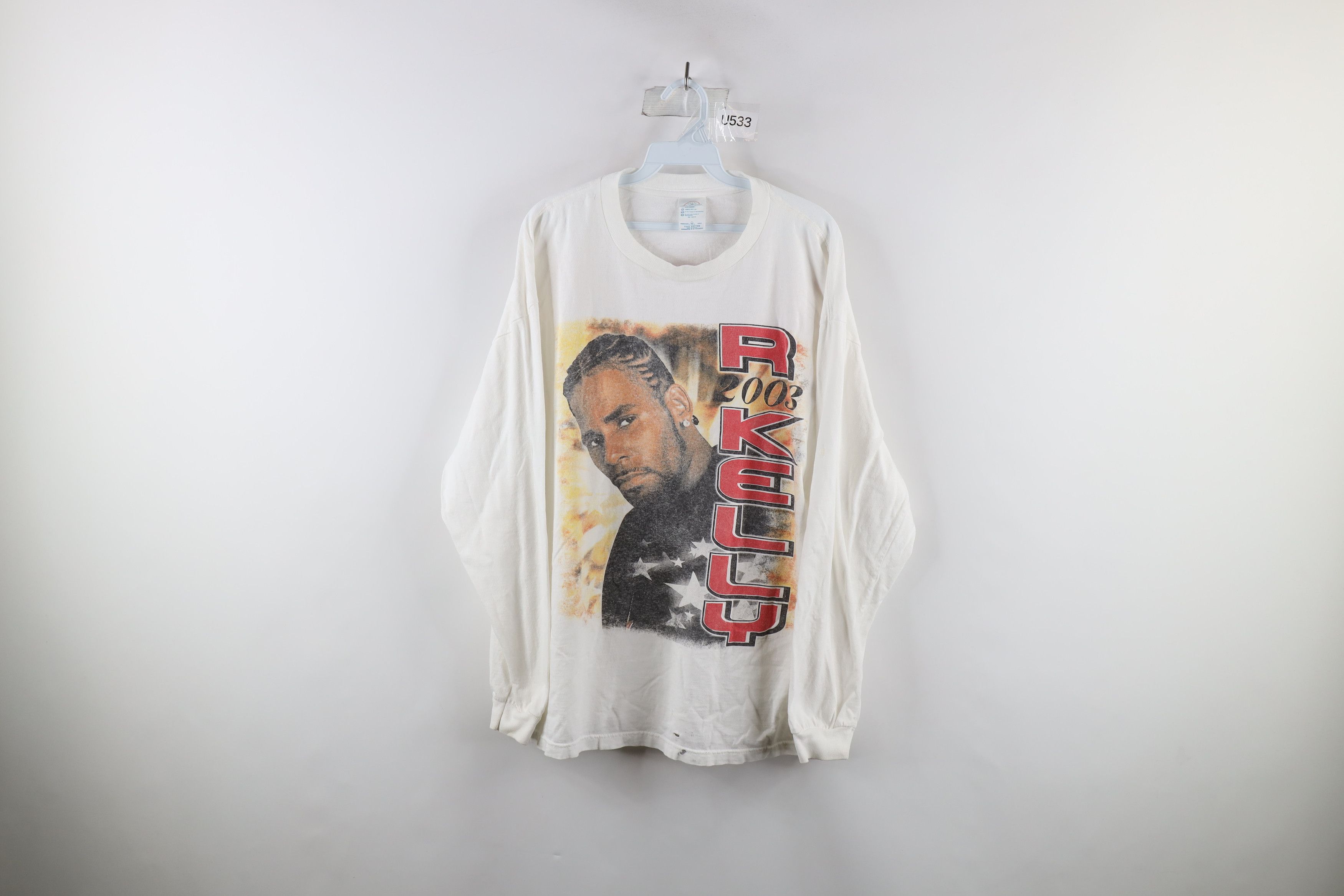 Vintage Vintage Y2K 2003 Fat Joe Monica Rap Tee Long Sleeve T-Shirt Size US XL / EU 56 / 4 - 1 Thumbnail