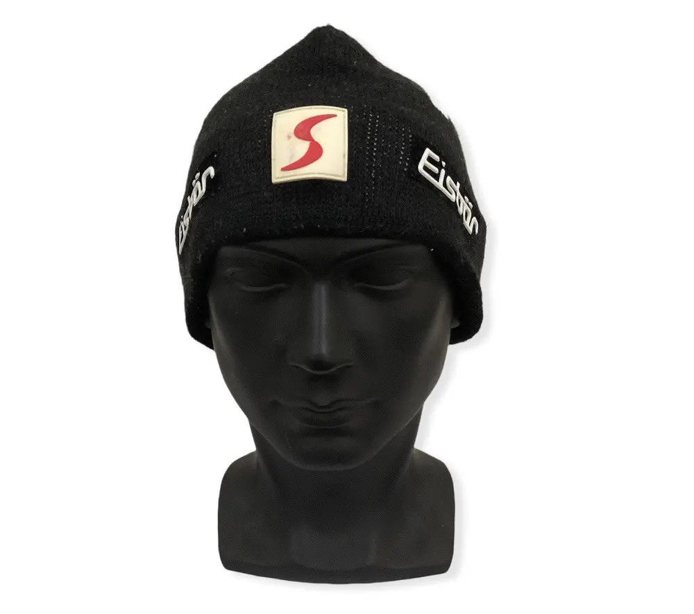 Designer × Vintage Vintage Eiston Spell Out Beanie Hat Size ONE SIZE - 1 Thumbnail