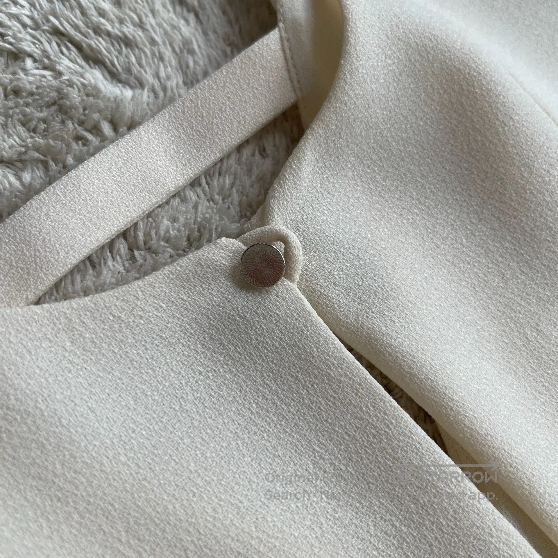 Hermes Hermes Double Silk Layered Top Size 36. Size US S / EU 44-46 / 1 - 4 Thumbnail