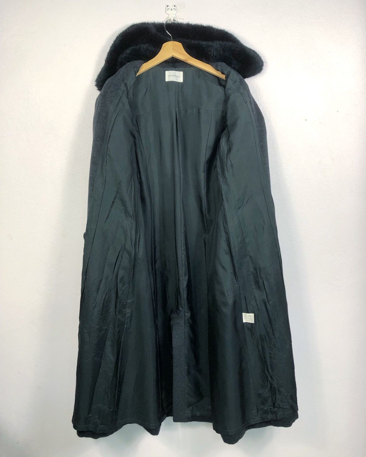 Japanese Brand Rare Vintage Peyton Place Shearling Wool Jacket Coat Size US S / EU 44-46 / 1 - 9 Thumbnail
