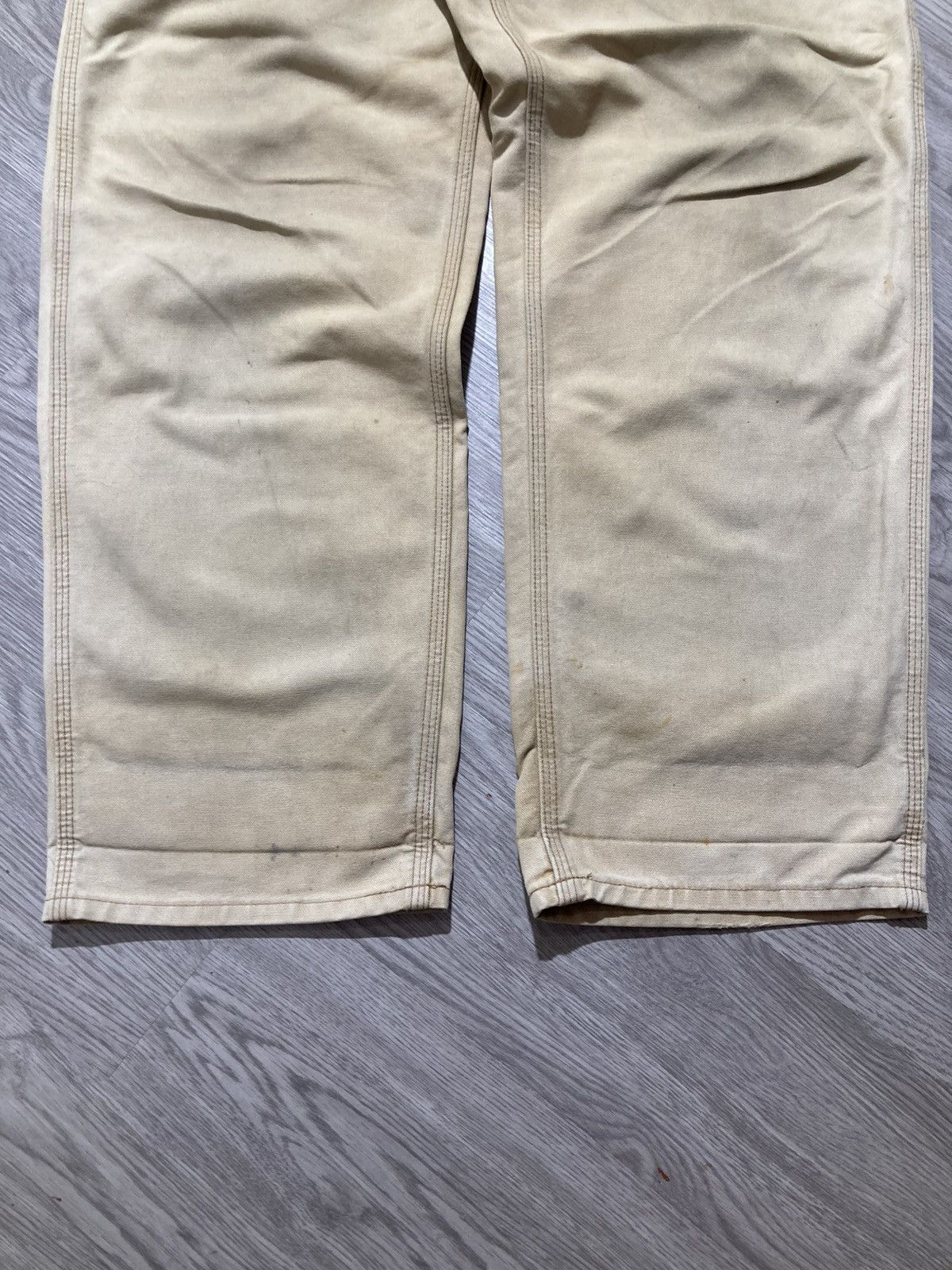 Carhartt 1990s Vintage Carhartt B11 BRN Carpenter Duck Pants Workwear Size US 32 / EU 48 - 16 Thumbnail