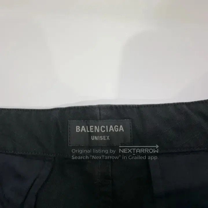 Balenciaga Balenciaga Men's Utility Cargo Pants in Black. Size US 26 / EU 42 - 6 Thumbnail