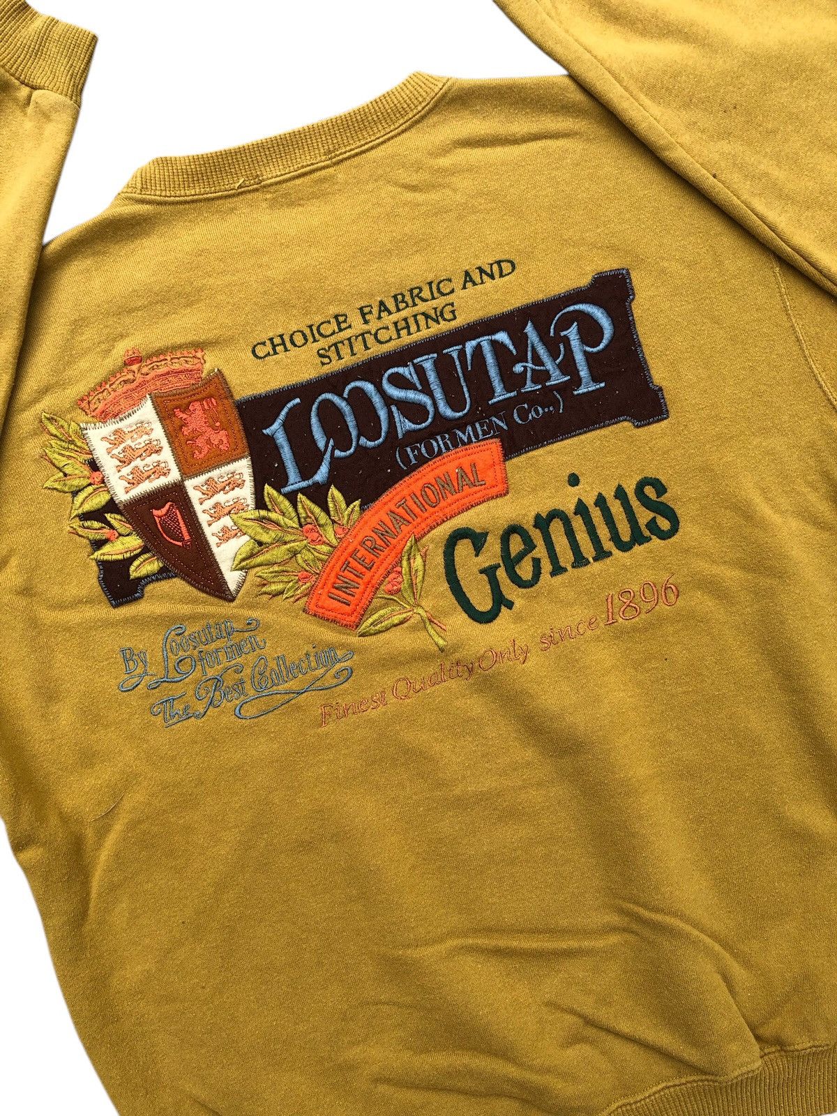 Japanese Brand × Vintage Vintage Loosutap Embriodery Crewneck Design Size US M / EU 48-50 / 2 - 3 Thumbnail