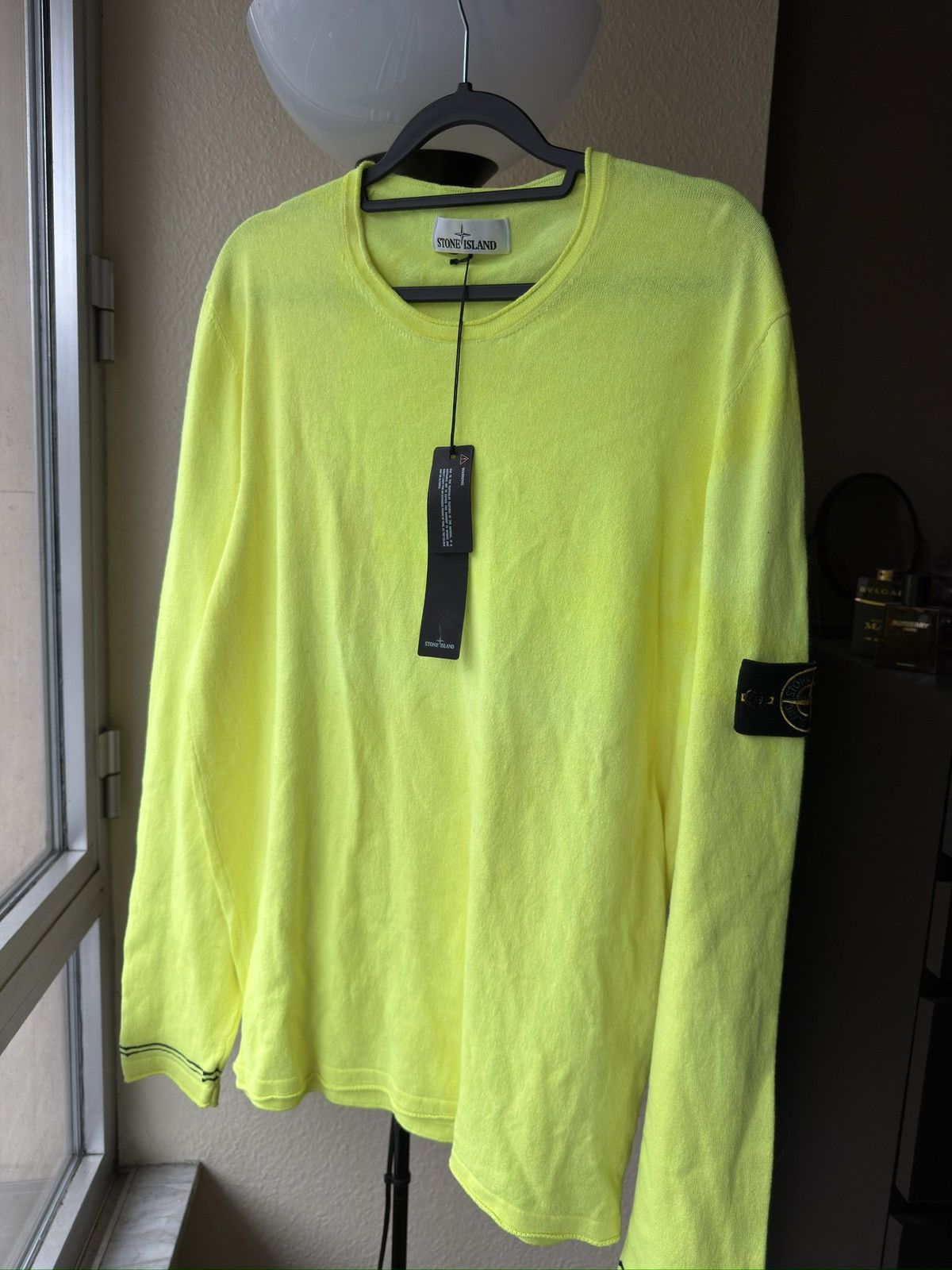 Stone Island Stone island new lime long sleeve Size US XL / EU 56 / 4 - 1 Thumbnail