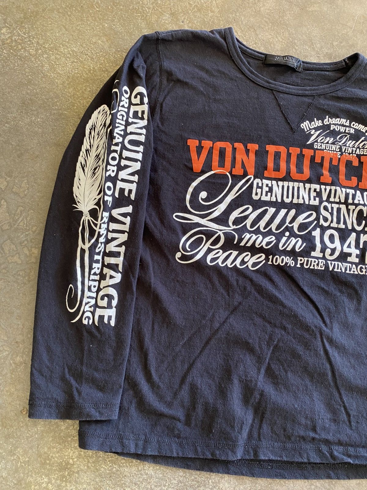 Von Dutch Von dutch genuine vintage long sleeve tees Size US S / EU 44-46 / 1 - 4 Thumbnail