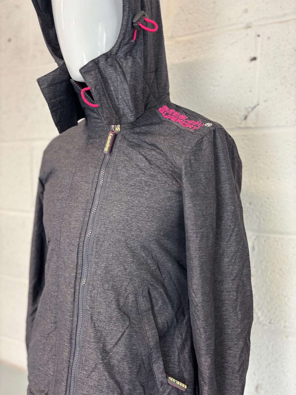 Superdry Superdry Grey Original Windcheater Jacket Womens Size S Size S / US 4 / IT 40 - 2 Thumbnail