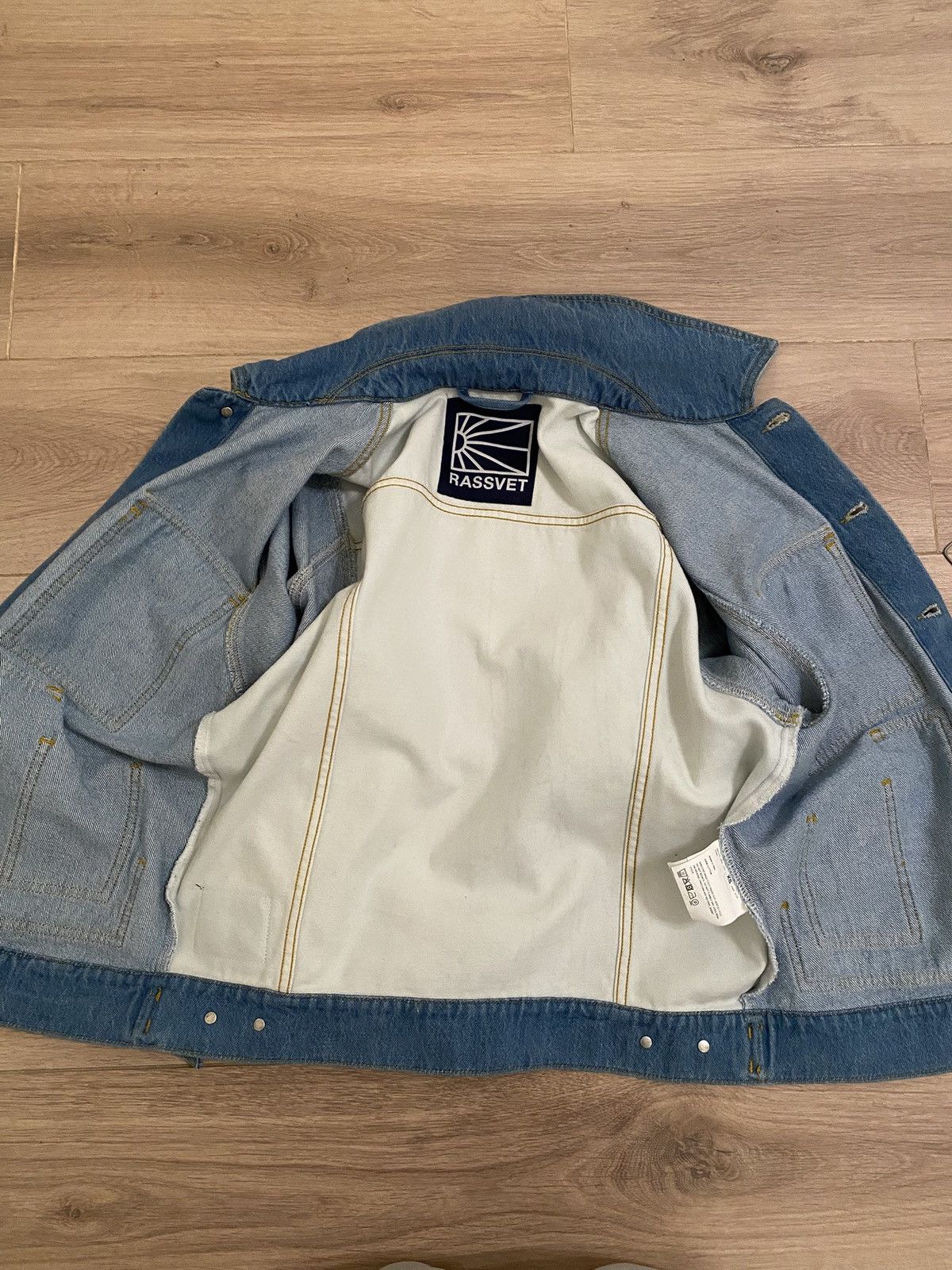 PACCBET RASSVET (PACCBET) denim jacket Size US S / EU 44-46 / 1 - 3 Thumbnail