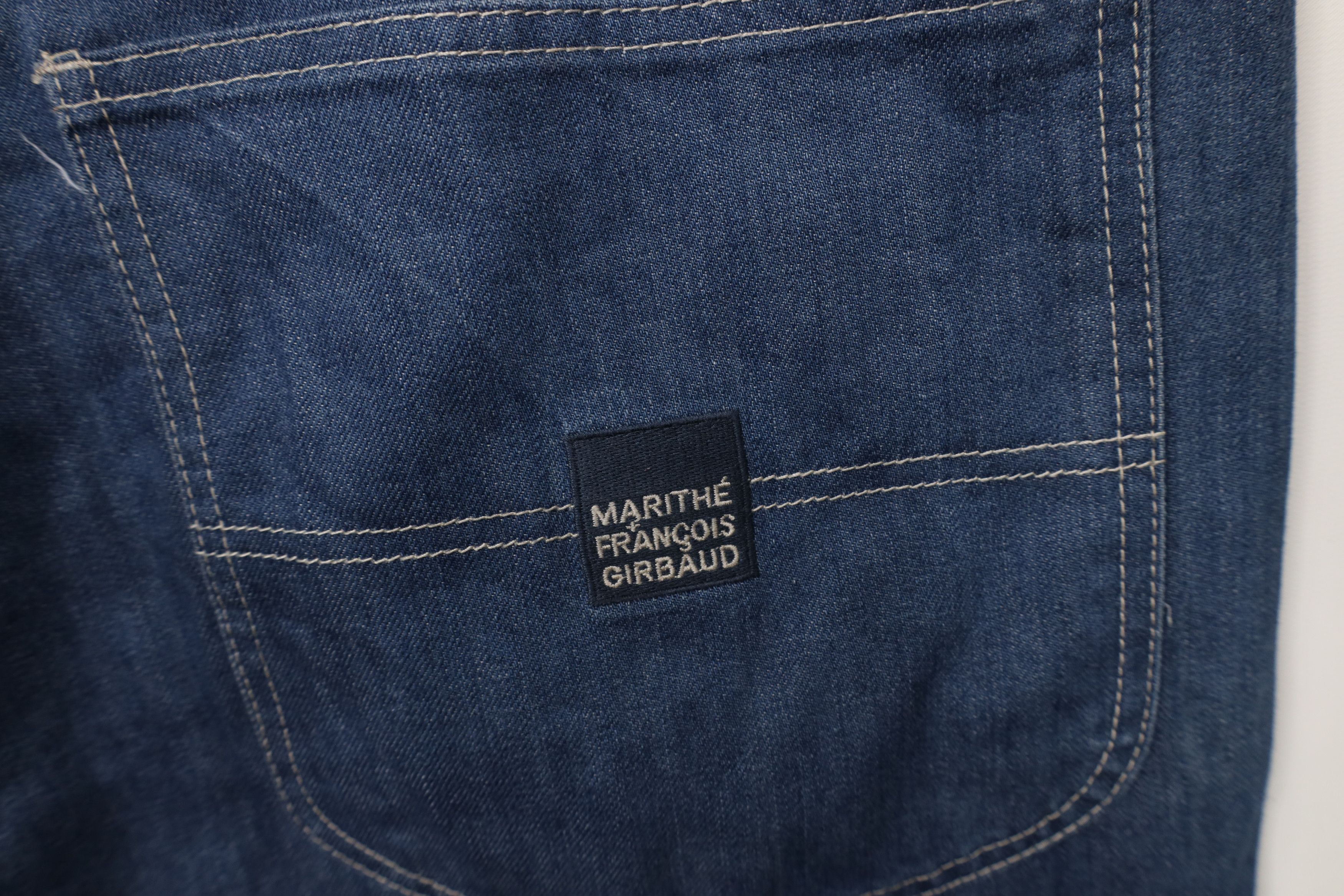 Marithe + Francois Girbaud Vintage 90s Marithe Francois Girbaud Fit Denim Jeans Blue Size US 40 / EU 56 - 13 Thumbnail