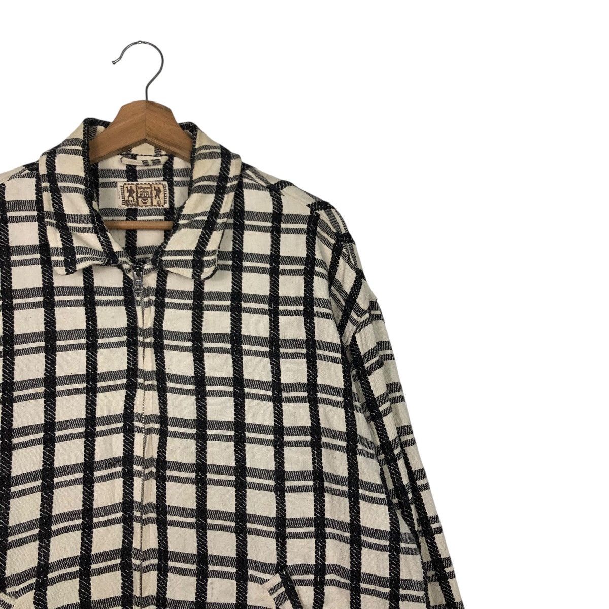 Japanese Brand 📌Vintage Bomber Jacket Tartan Design Milagosta Issey Miyake Size US L / EU 52-54 / 3 - 7 Thumbnail
