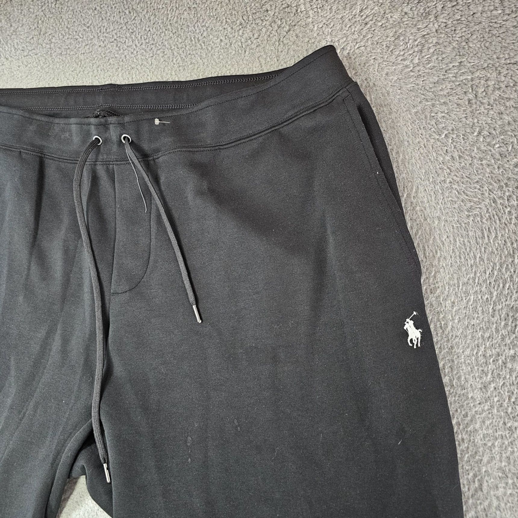 Polo Ralph Lauren Polo Ralph Lauren Jogger Pants Mens 2XLT Black Knit Elastic Waist Pony Logo Regular Fit Tapered Leg Knit Fabric Cotton Polyester Spandex Size US XXL / EU 58 / 5 - 3 Thumbnail