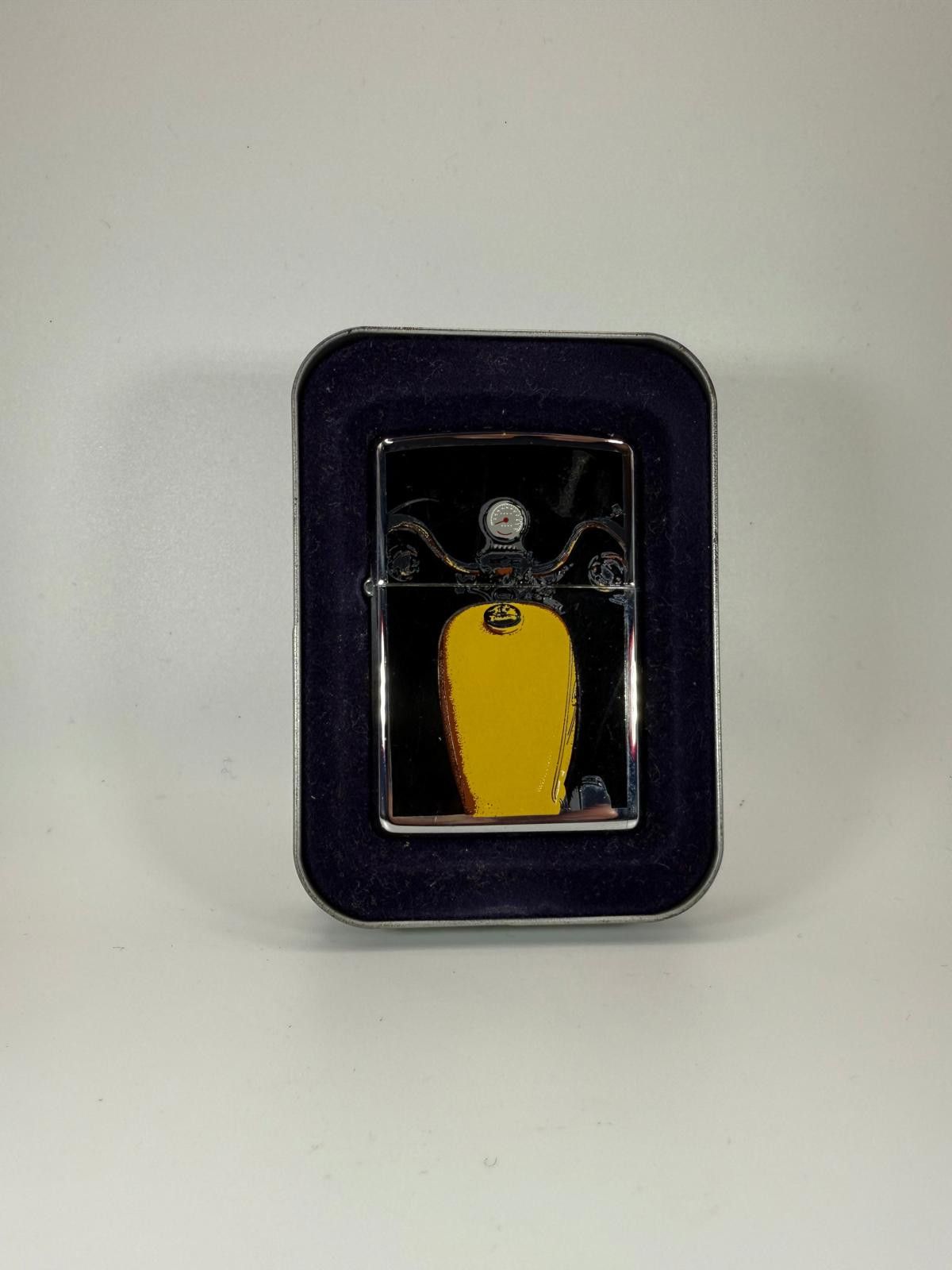 Zippo 90's Zippo Harley Davidson Yellow Gas Tank Windproof Lighter Size ONE SIZE - 1 Thumbnail