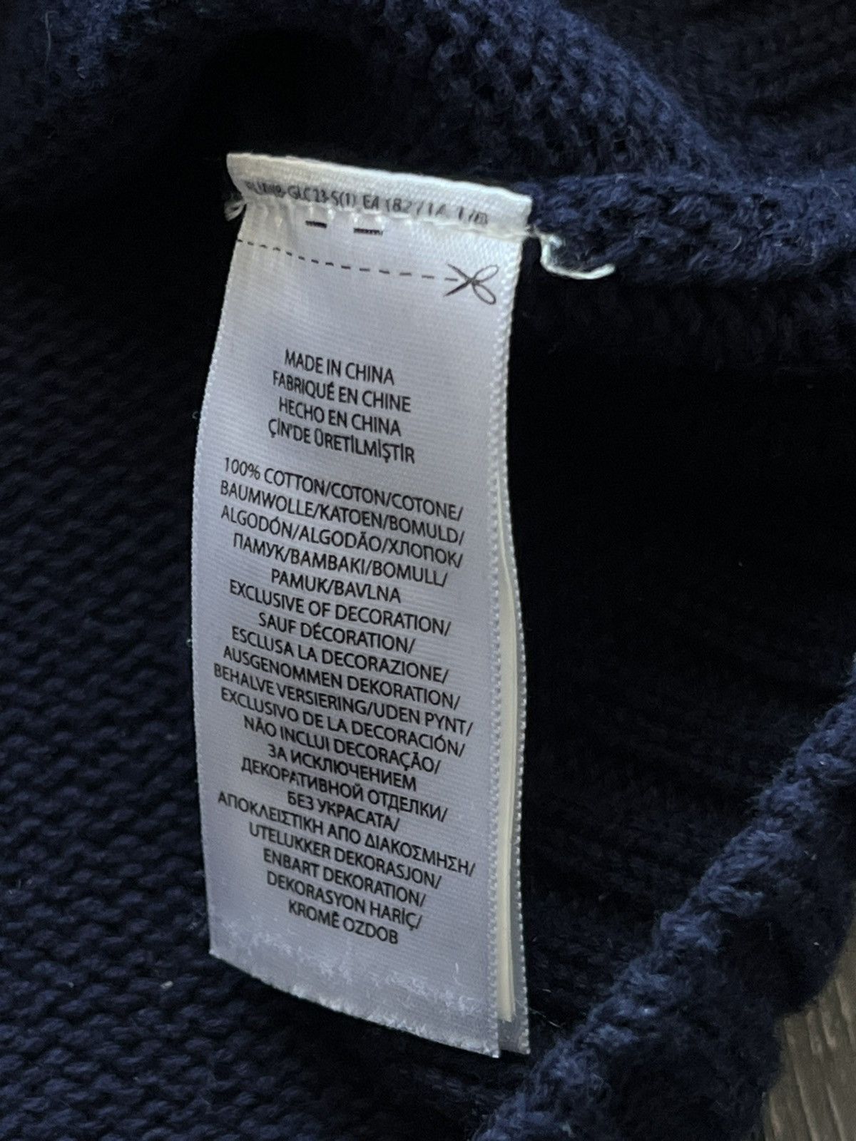 Polo Ralph Lauren Polo Ralph Lauren Sweater Men's Size XXL Cotton Blue Size US XXL / EU 58 / 5 - 5 Thumbnail