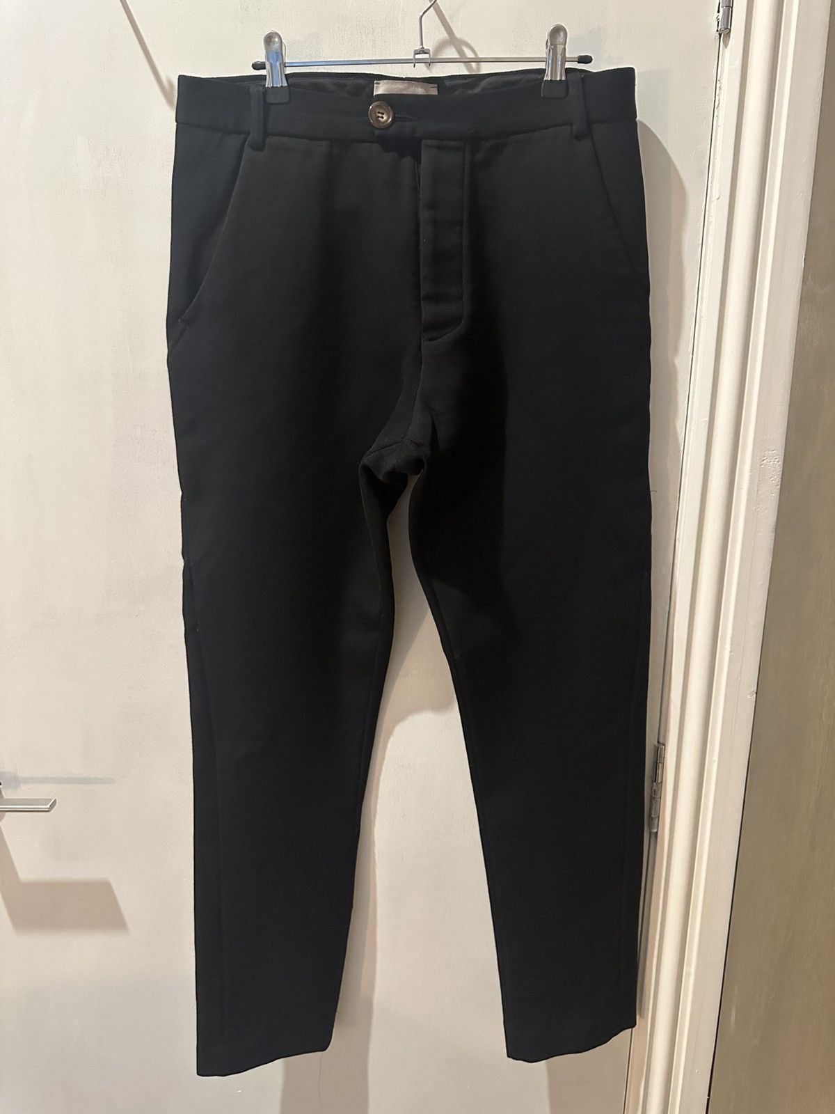 Song For The Mute Song For The Mute Wool Trouser Black Size 46R - 1 Thumbnail