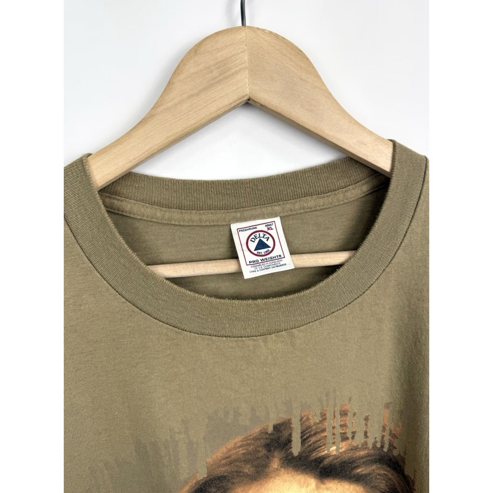 Delta VINTAGE Celine Dion Lets Talk About Love Tour T-Shirt Delta XL Adult Brown 1999 Size US XL / EU 56 / 4 - 7 Thumbnail