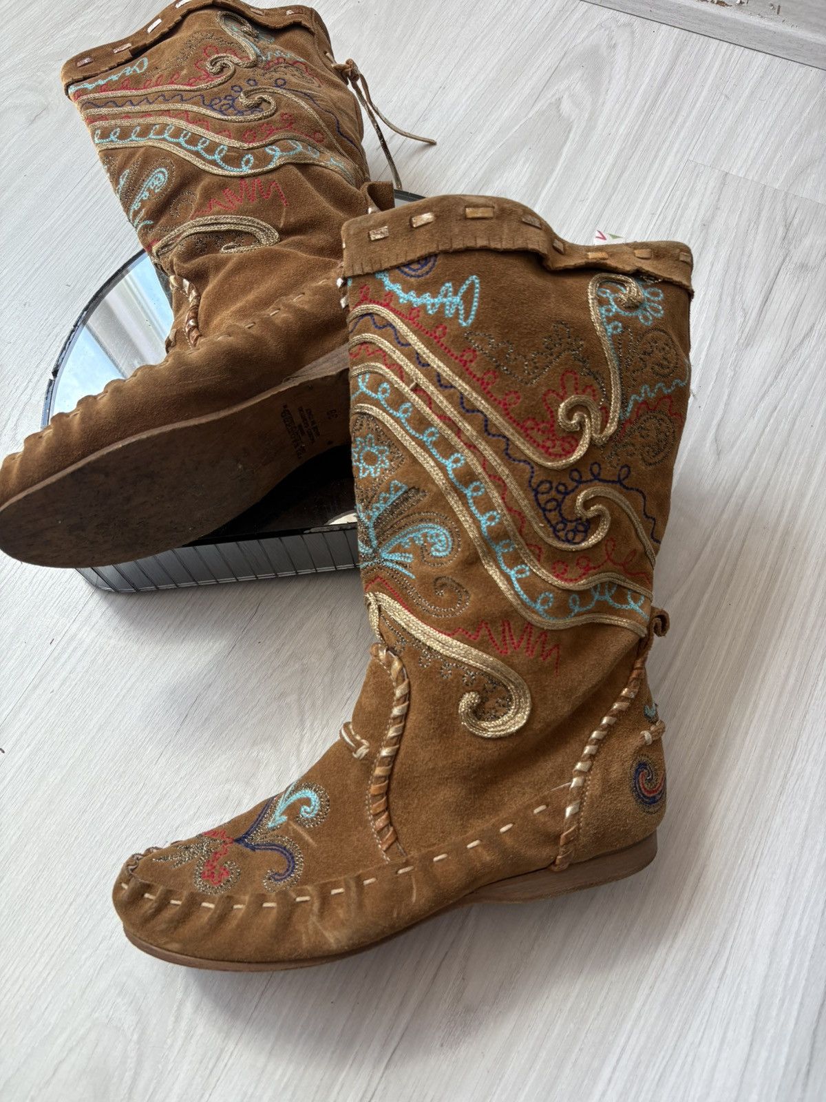 Vintage El Vaquero boots Size US 8 / IT 38 - 6 Thumbnail