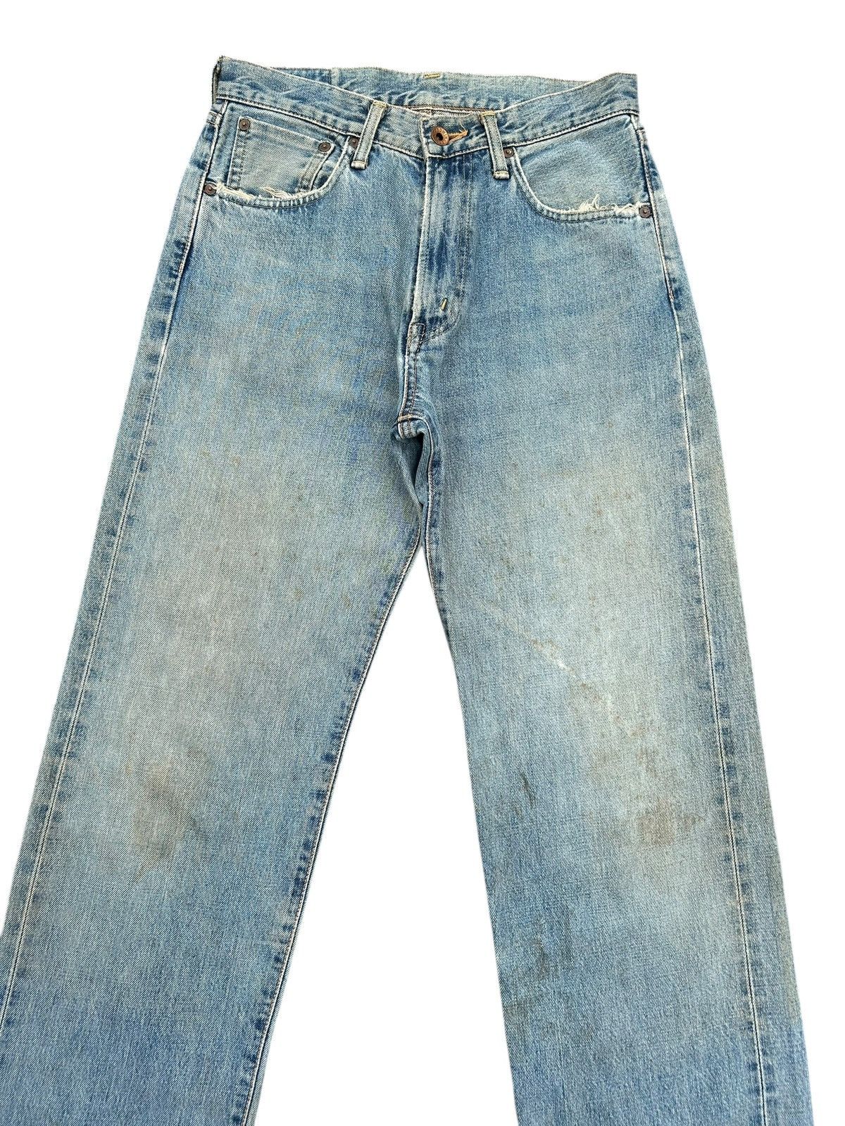 Kapital Vintage Edwin 505x Selvedge Dirty Distressed Denim Jeans Size US 28 / EU 44 - 2 Thumbnail