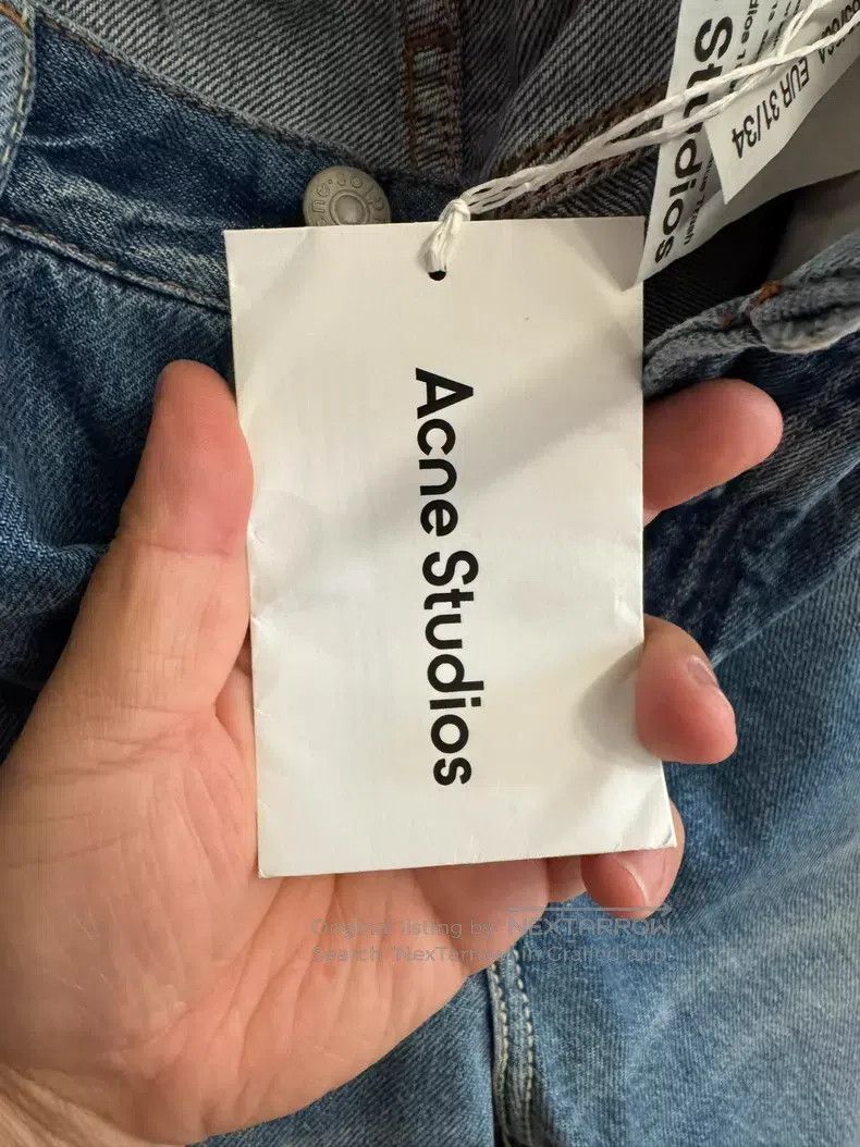 Acne Studios Acne Studios 1996 Slim Fit Denim Pants Size US 31 - 6 Thumbnail