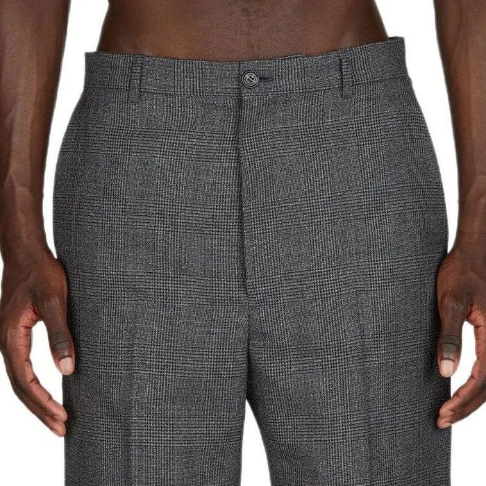 Balenciaga o1bcso1str1225 Dup / Regular Fit Tailored Pants in Grey Size US 34 / EU 50 - 5 Thumbnail