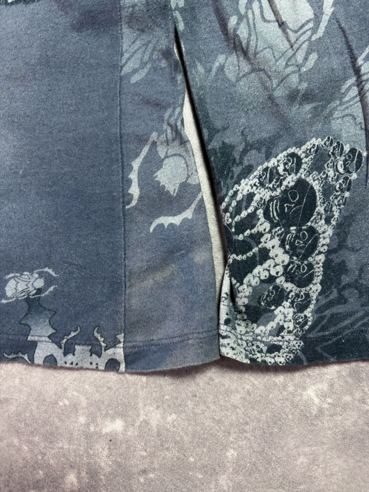 Roberto Cavalli 00s Class Roberto Cavalli Skulls Insects AOP Longsleeve S M Size US M / EU 48-50 / 2 - 15 Thumbnail