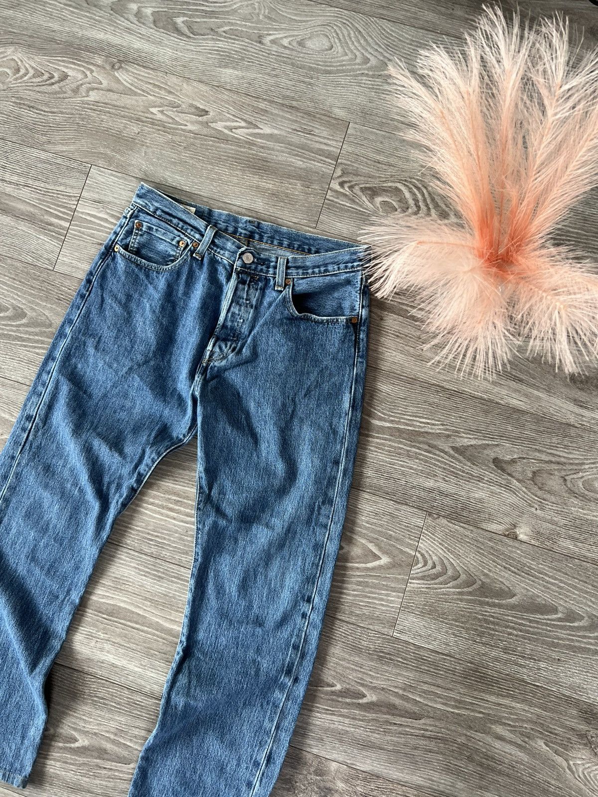Levi's ‼️LEVIS PREMIUM Quality 501 Salvage DENIM Classic Jeans‼️ Size US 32 / EU 48 - 4 Thumbnail