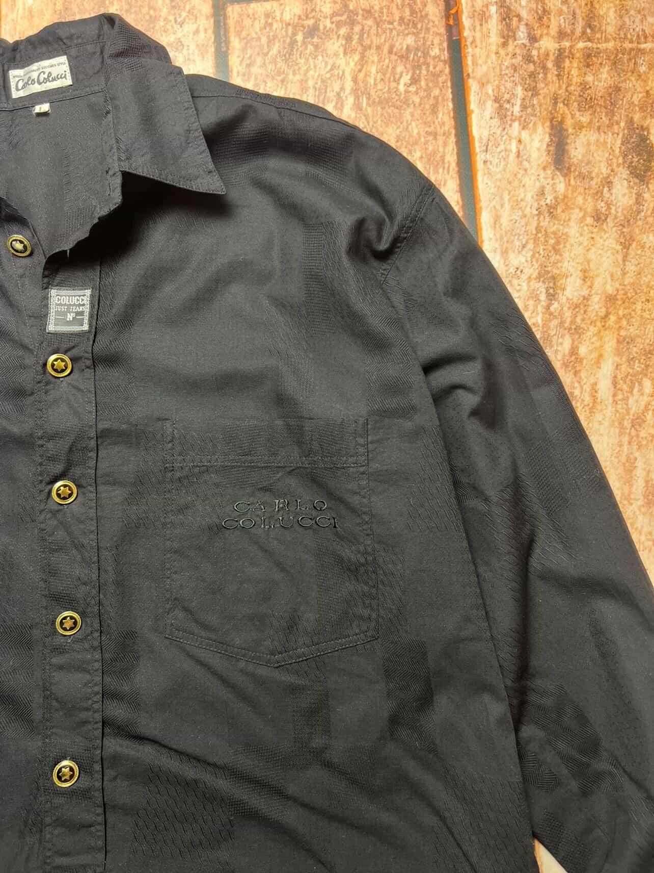 Carlo Colucci Carlo Colucci shirt button-up Size US L / EU 52-54 / 3 - 2 Thumbnail