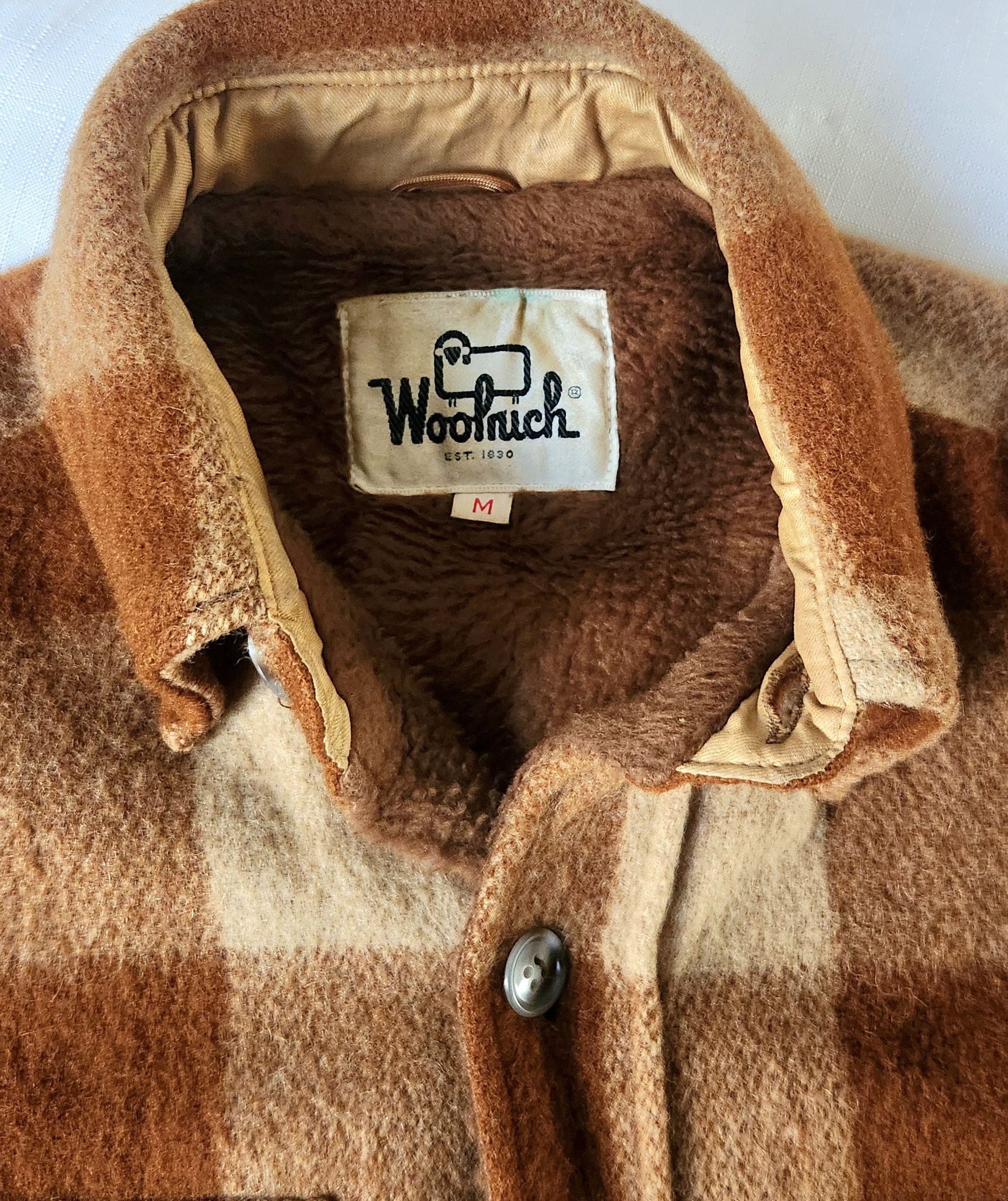 Woolrich Woolen Mills Woolrich True Vintage Medium Brown Wool Blend Buffalo Plaid Size US M / EU 48-50 / 2 - 7 Thumbnail