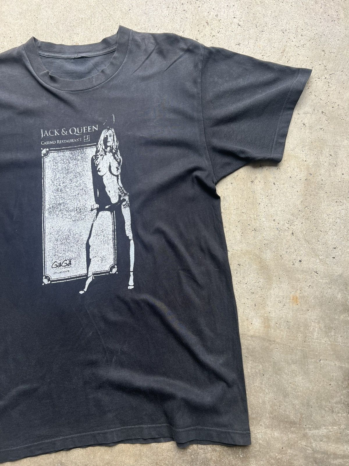 Hysteric Glamour VINTAGE RARE GAGA NAKED AGENT PORNSTAR TEE Size US L / EU 52-54 / 3 - 4 Thumbnail