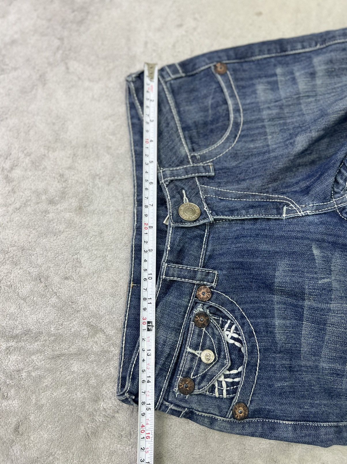 True Religion True Religion Joey Bootcut Jeans Women’s Size 27 Y2K Blue Size 27" / US 4 / IT 40 - 10 Thumbnail