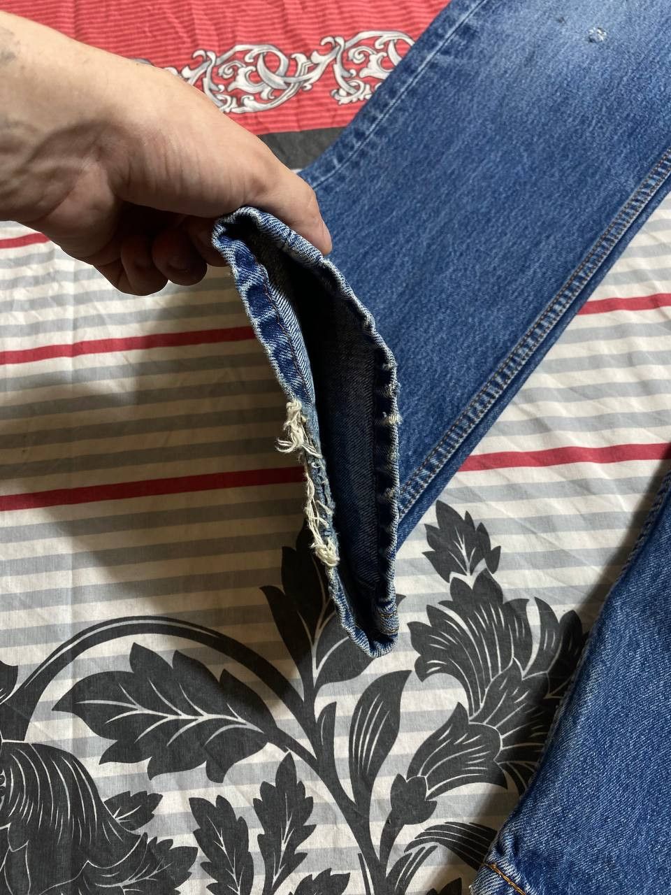 Levi's × Vintage Vintage Levi's 505 Signature Released Hem Jeans Size US 34 / EU 50 - 16 Thumbnail