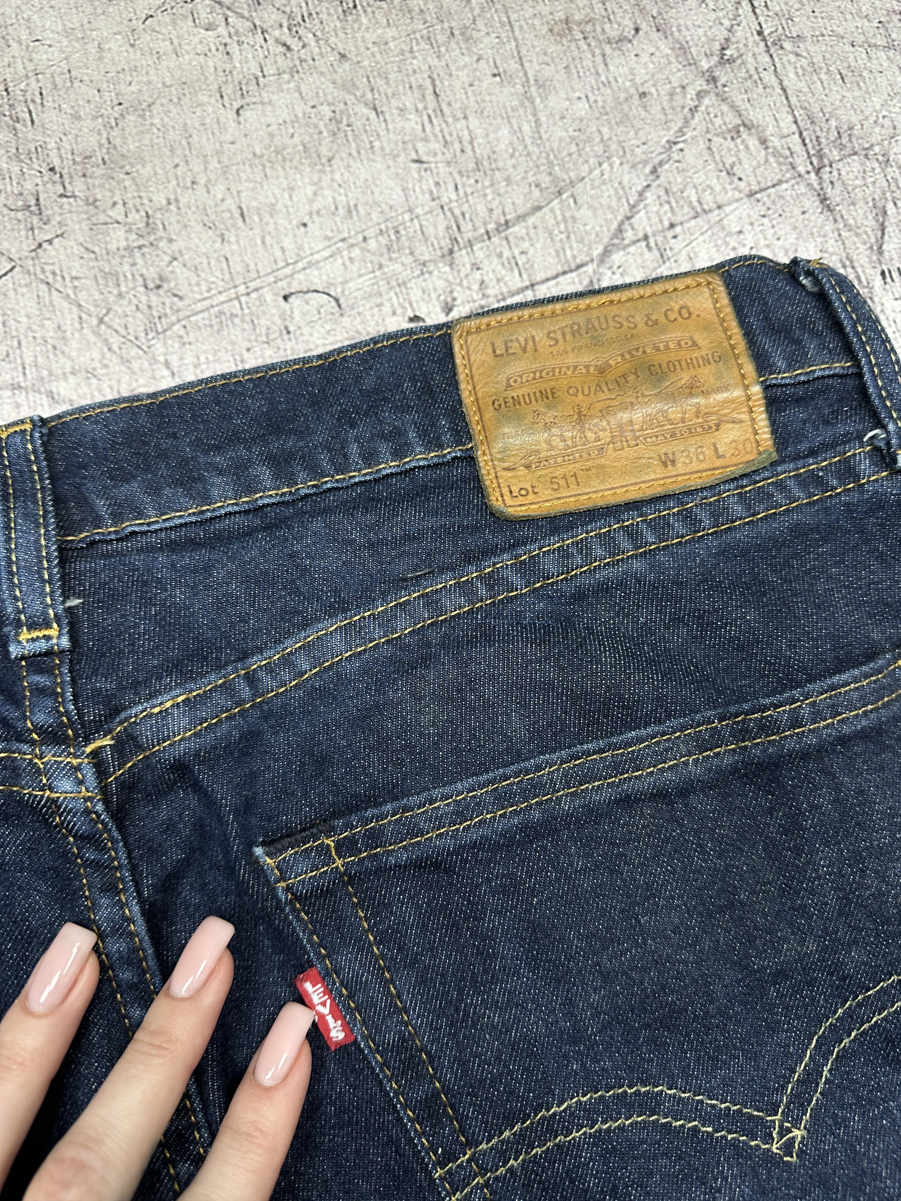 Levi's Levi's 511 Mens Premium Denim Pants Big E Jeans Size 36 x 30 Size US 36 / EU 52 - 3 Thumbnail