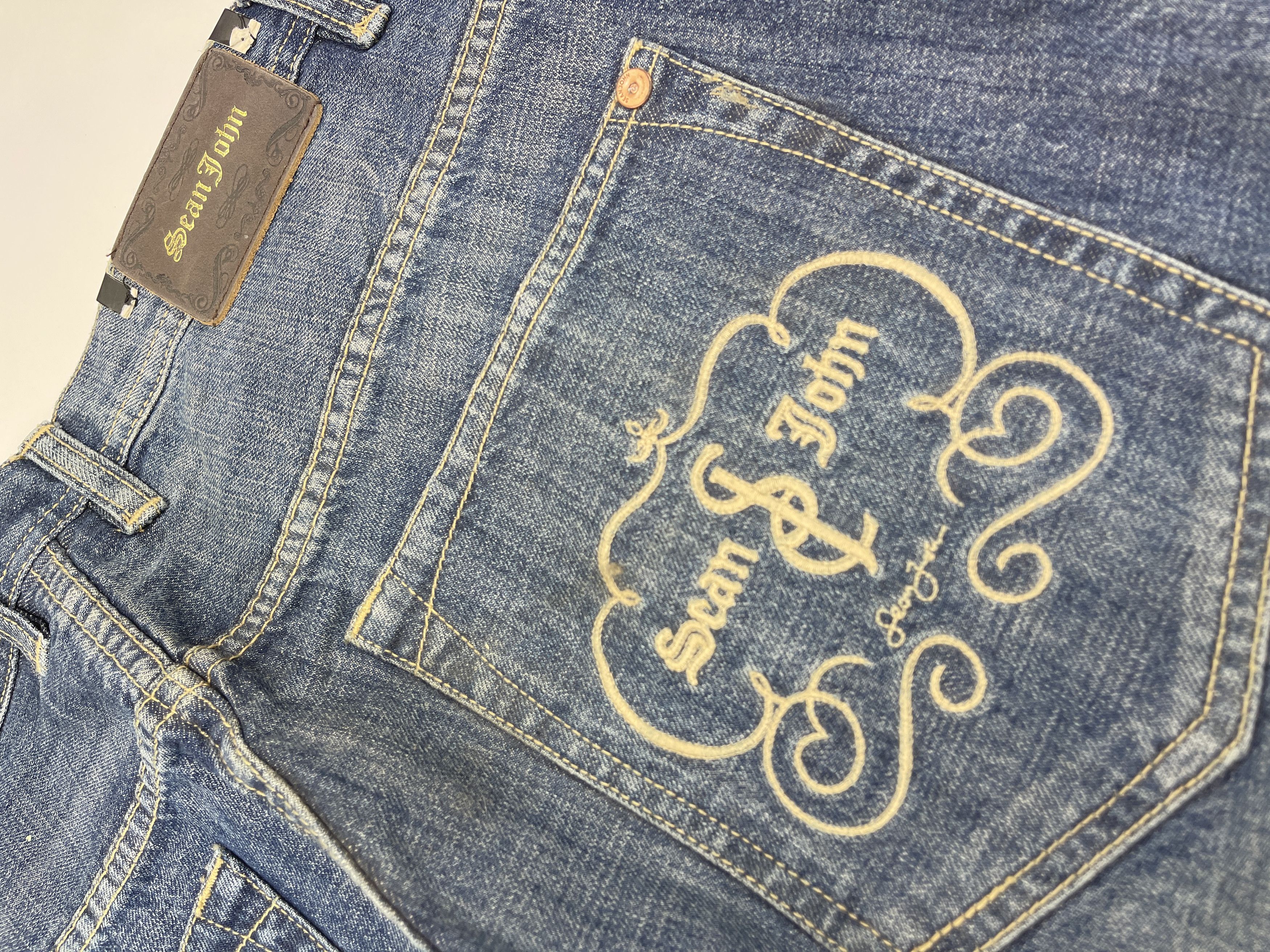 Sean John Sean John jeans, vintage, 90s hip hop, baggy jeans, 1990s 34 Size US 34 / EU 50 - 5 Thumbnail