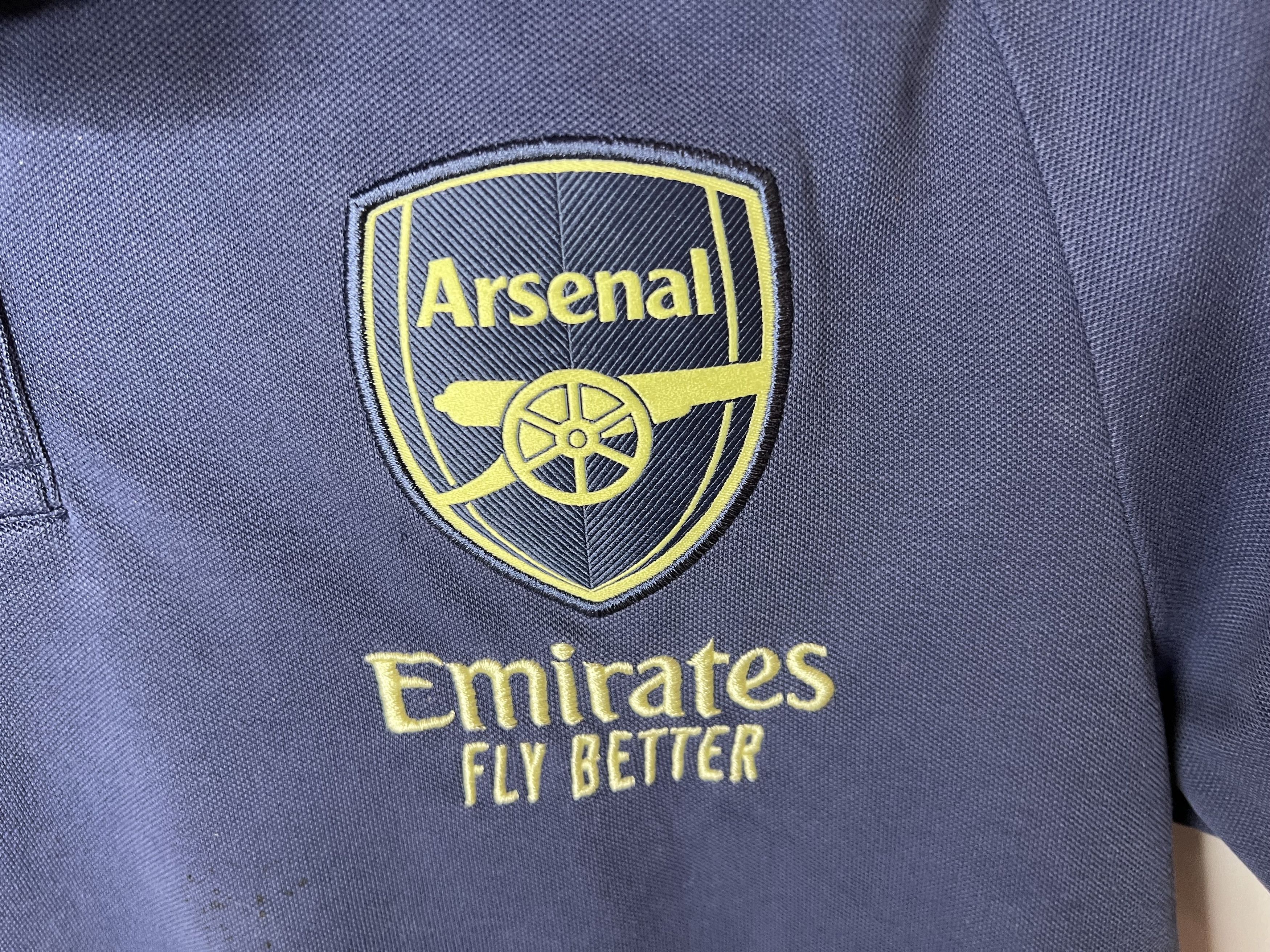 Adidas ARSENAL 2020 HOME POLO SHIRT FOOTBALL SOCCER ADIDAS SIZE M Size US M / EU 48-50 / 2 - 3 Thumbnail